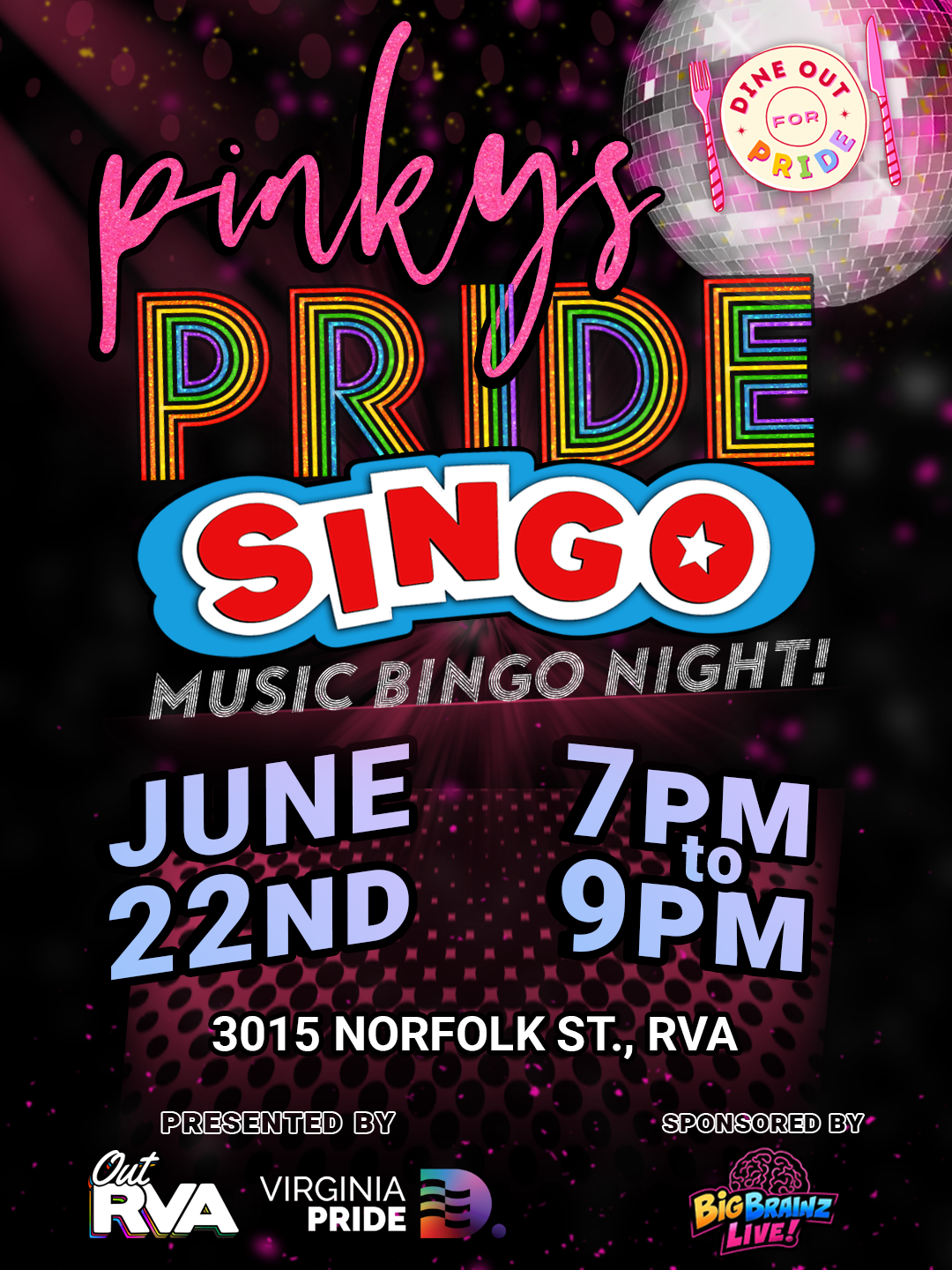 Pinky's Pride Singo