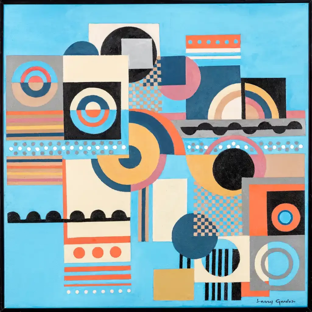  20” x 20”  Acrylic on Canvas Framed 