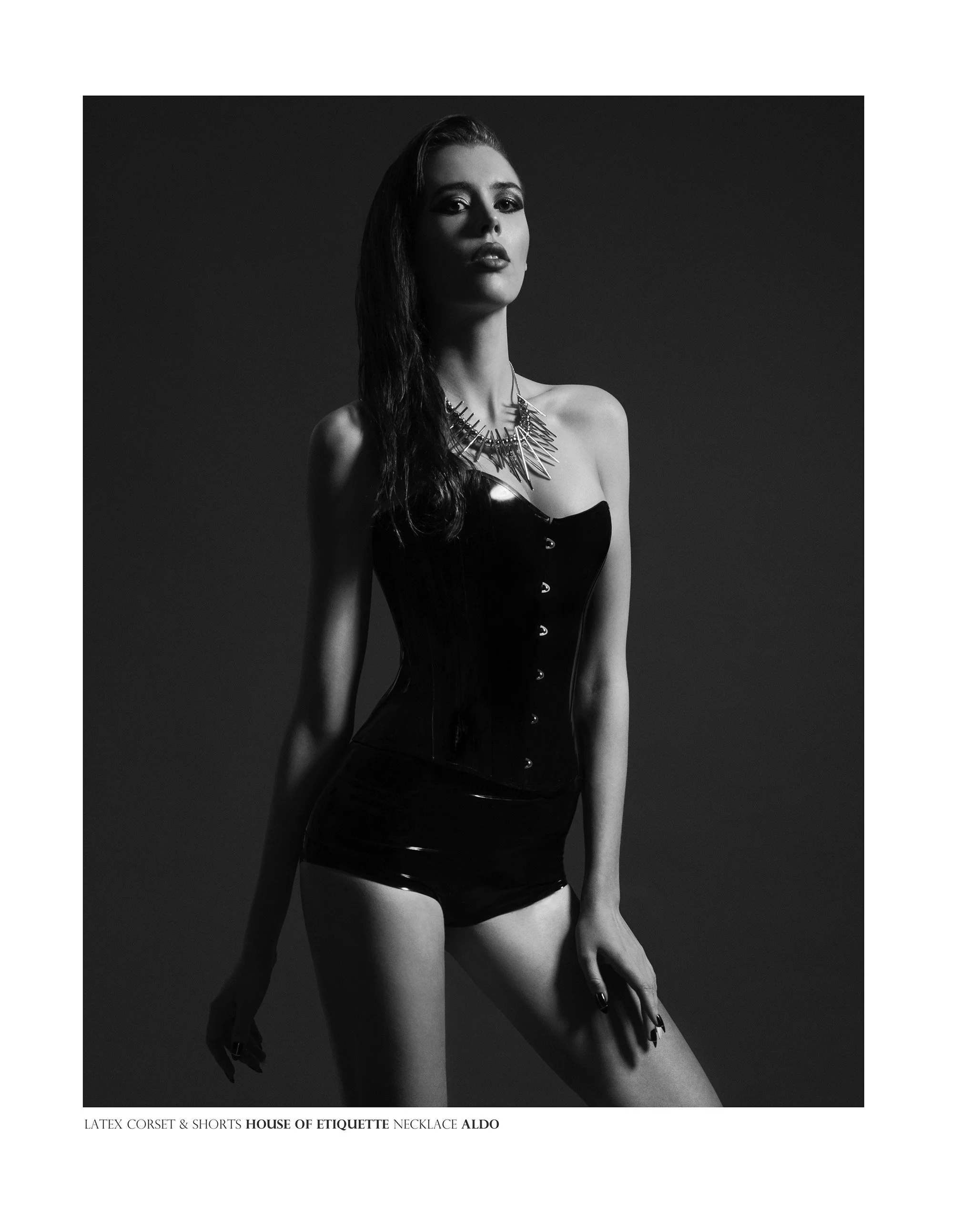 house of etiquette - dark fashion editorial