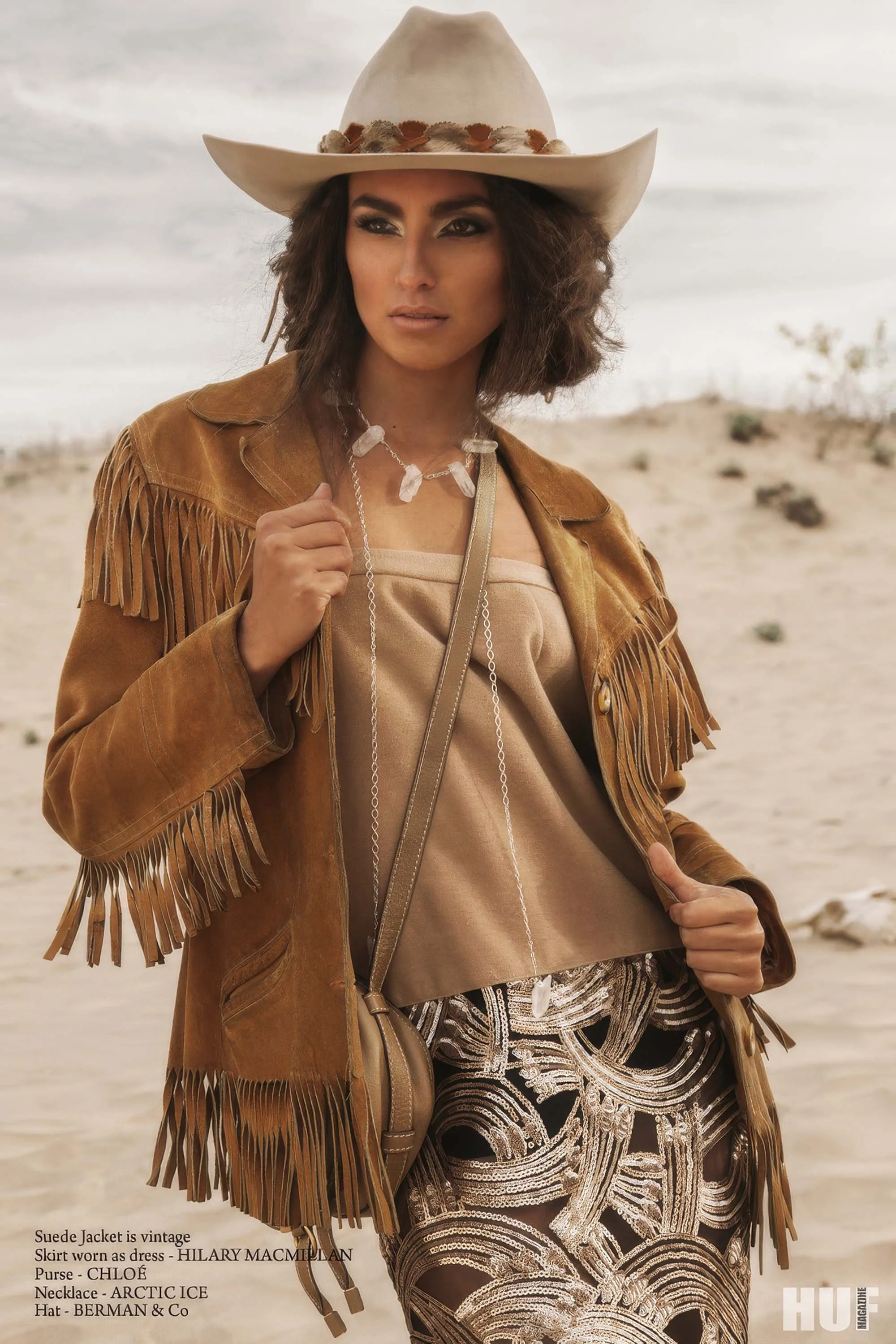 Fashion Editorial - West of the Dune - Published in HUF Magazine - Toronto