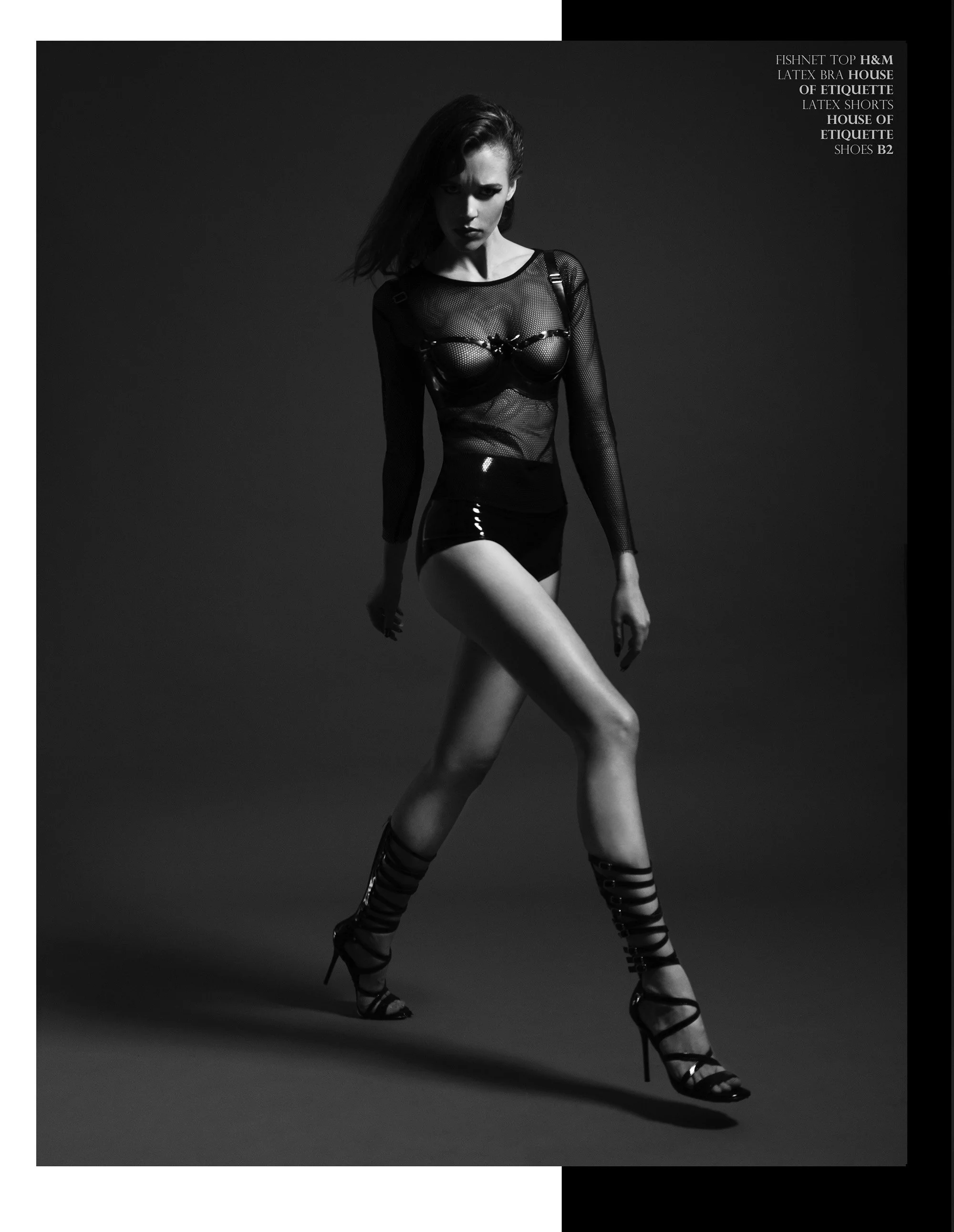 house of etiquette - dark fashion editorial