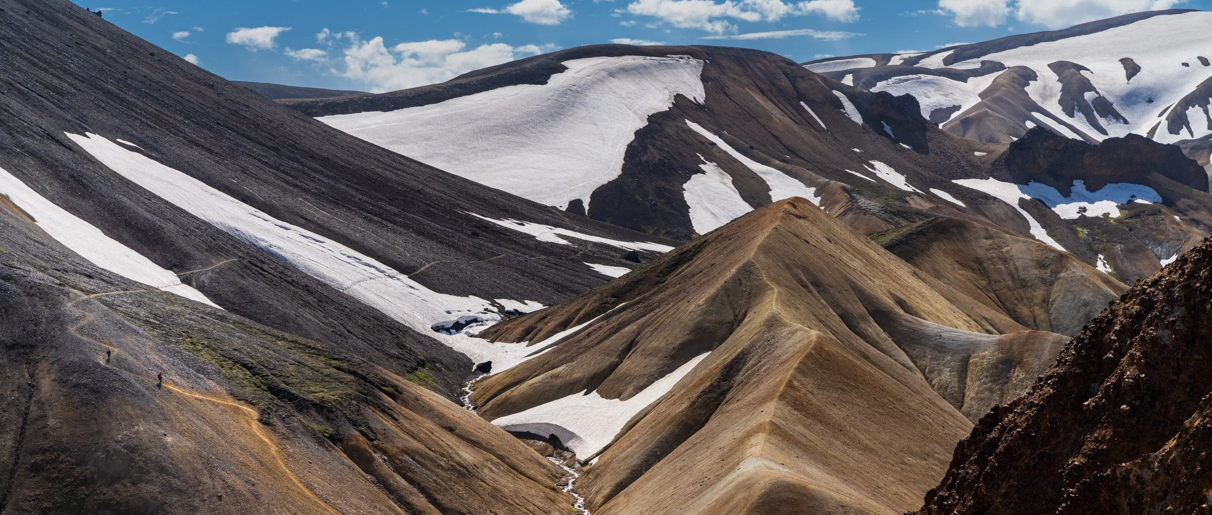 Landmannalaugar hikers
