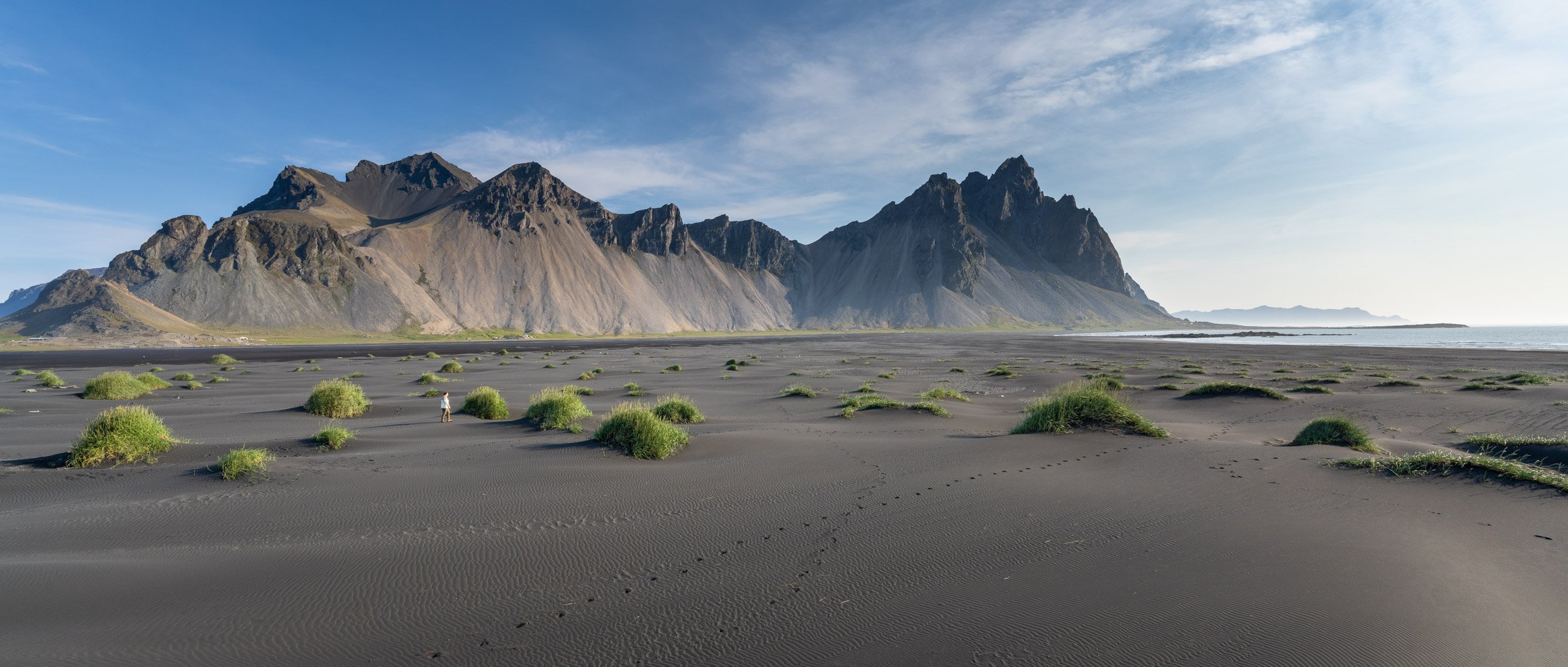 Vestrahorn Walking Person