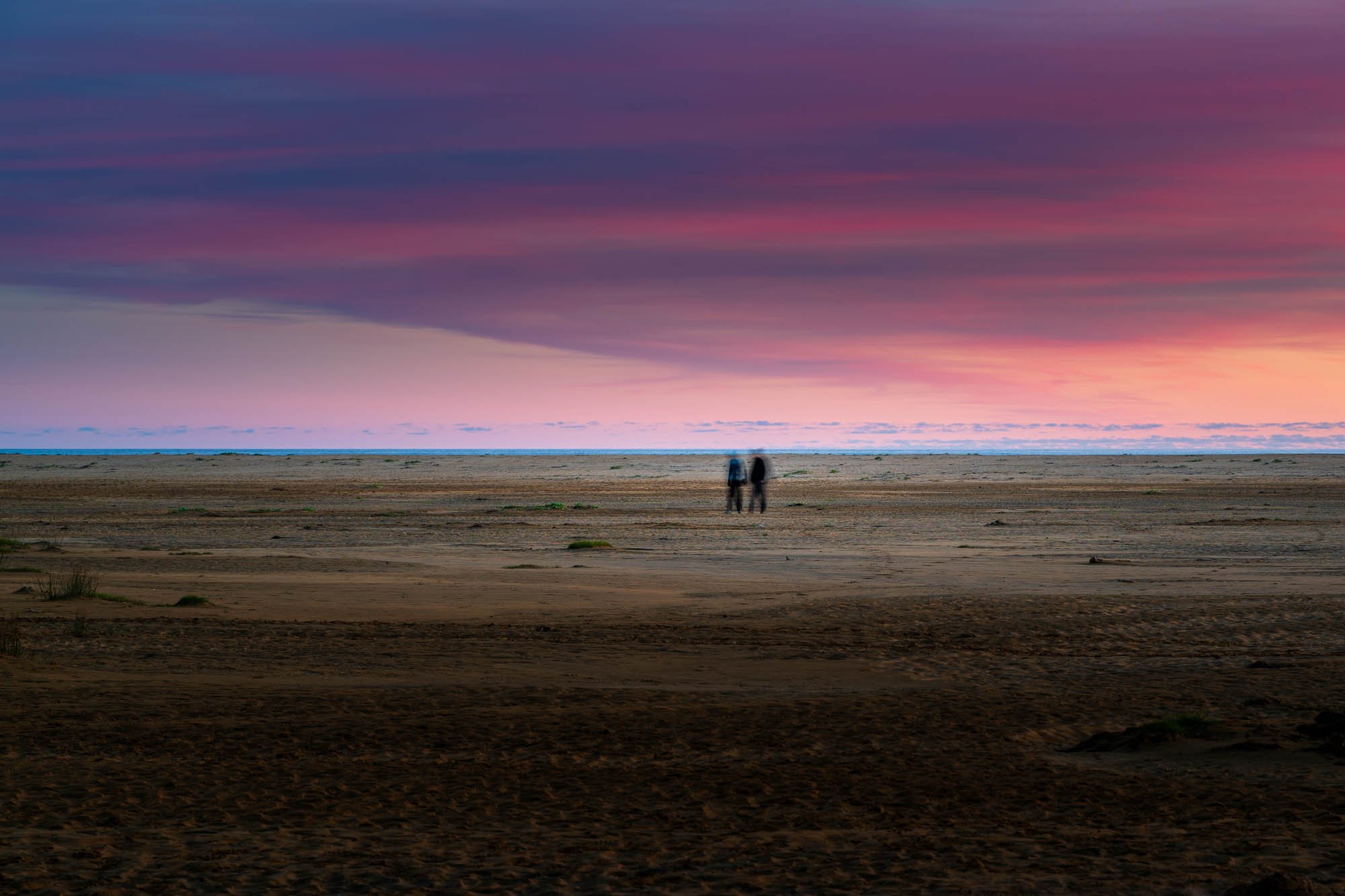 Tiny Figures Under a Red Evening Sky - SIG05613.jpg
