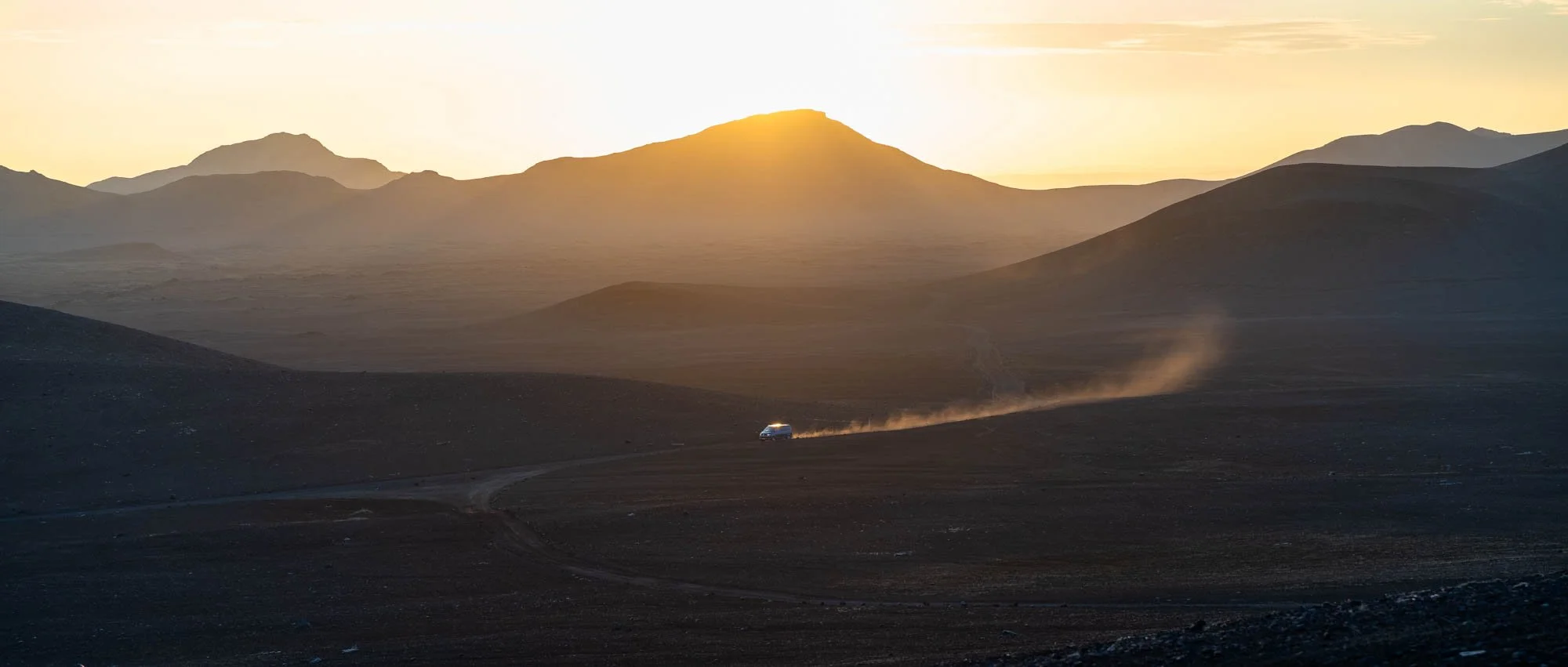 Sunset Over Hnausapollur and Highland Ridges.jpg