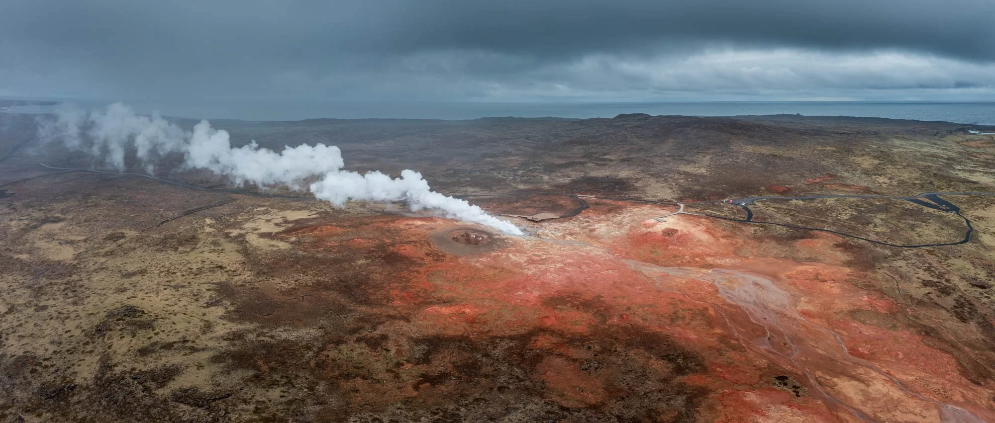 Gunnuhver Steam and Red Geothermal Ground.jpg