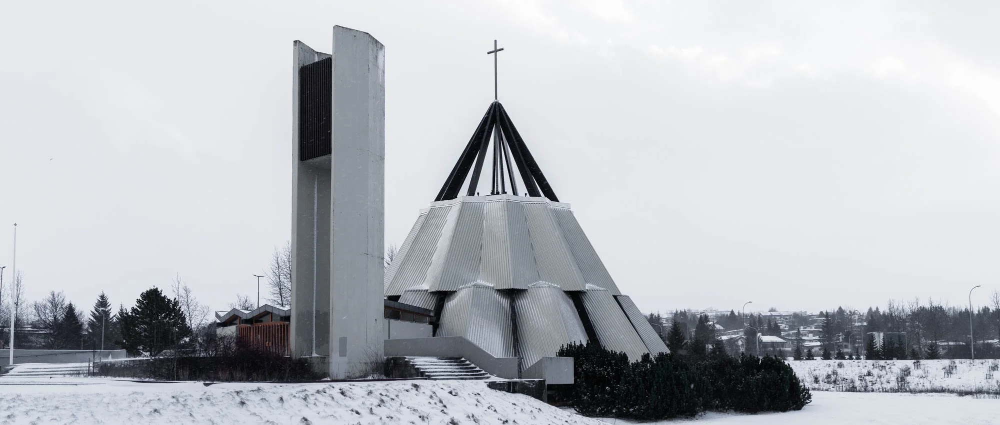 Modern Church in Breiðholt Snow.jpg