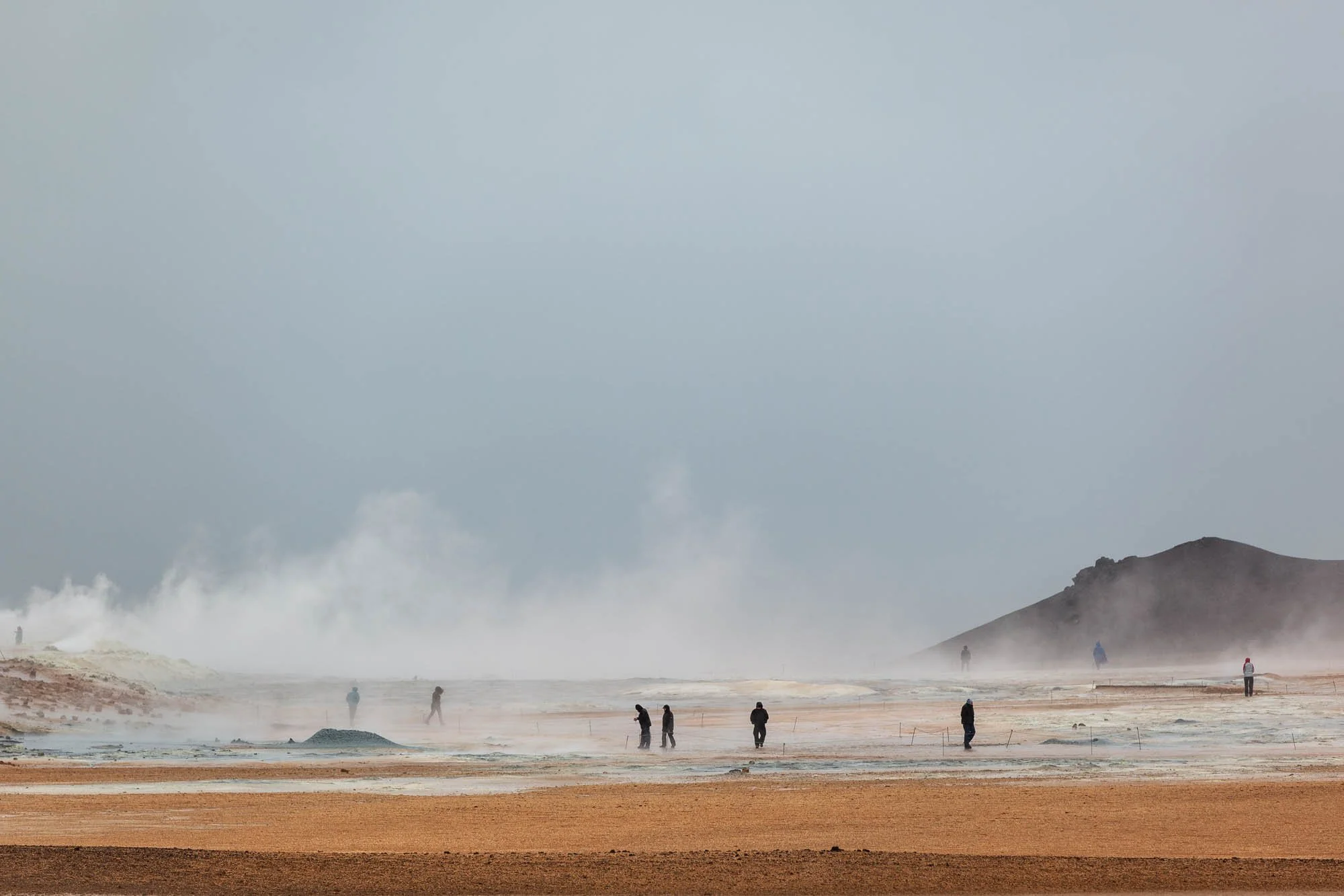Steam and Figures in a Geothermal Area.jpg