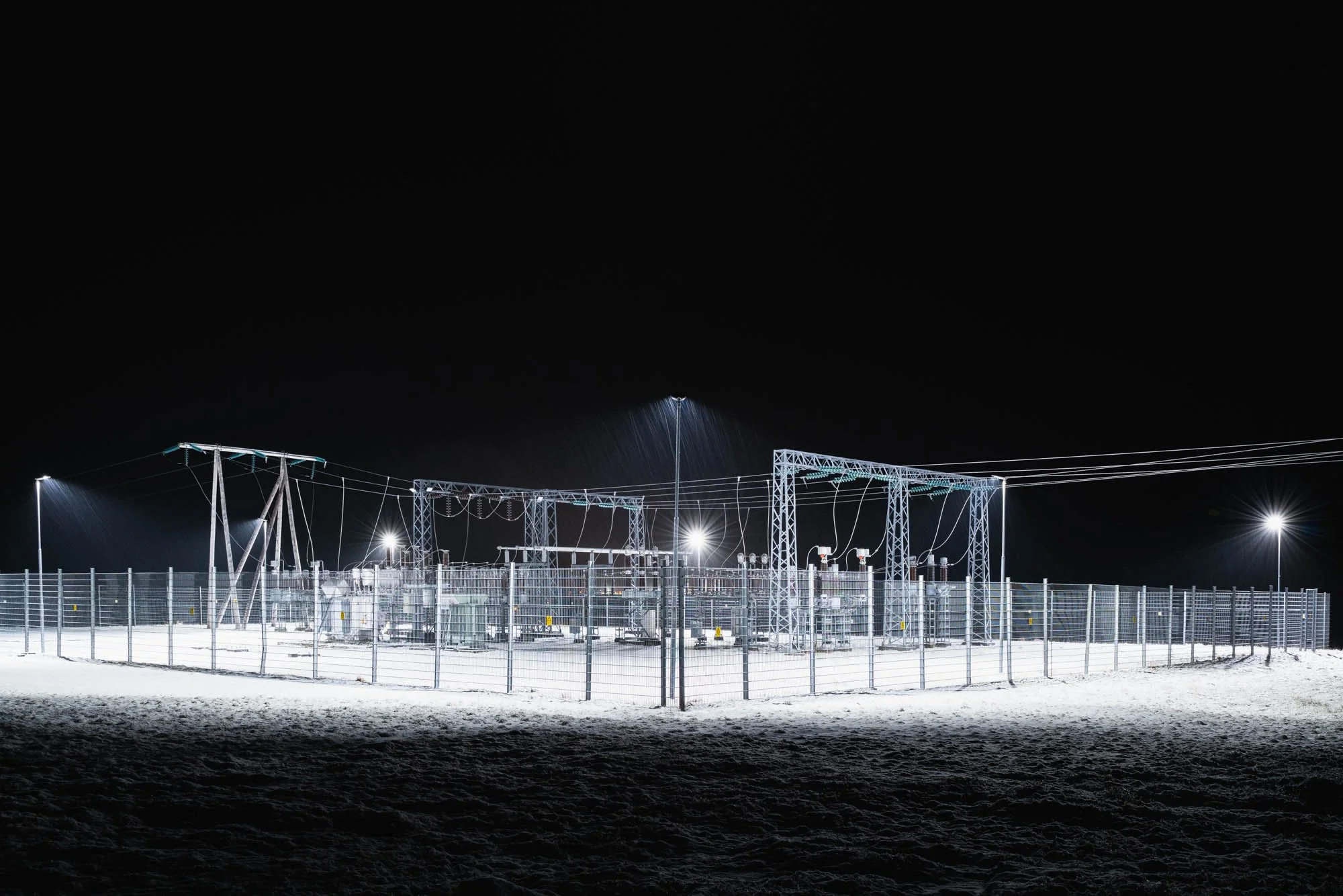 Floodlit Structure in the Westfjords Night.jpg