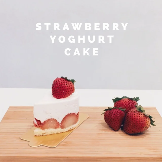 Strawberry Yoghurt Cake