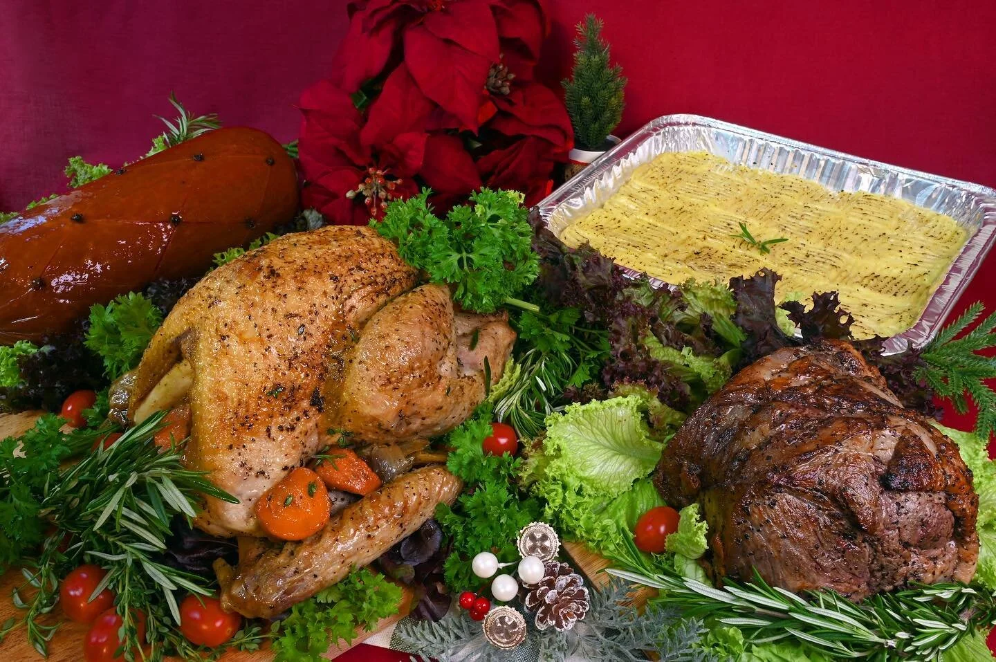 Our annual Christmas promo is back! 🎄

 🌟Enjoy 15% OFF for Christmas 2023 if you Pre-order before 10 December 2023! 🌟
(Pre-order via link in bio)

Just focus on entertaining your guest while we do the cooking for you.

Ready to serve, no reheating