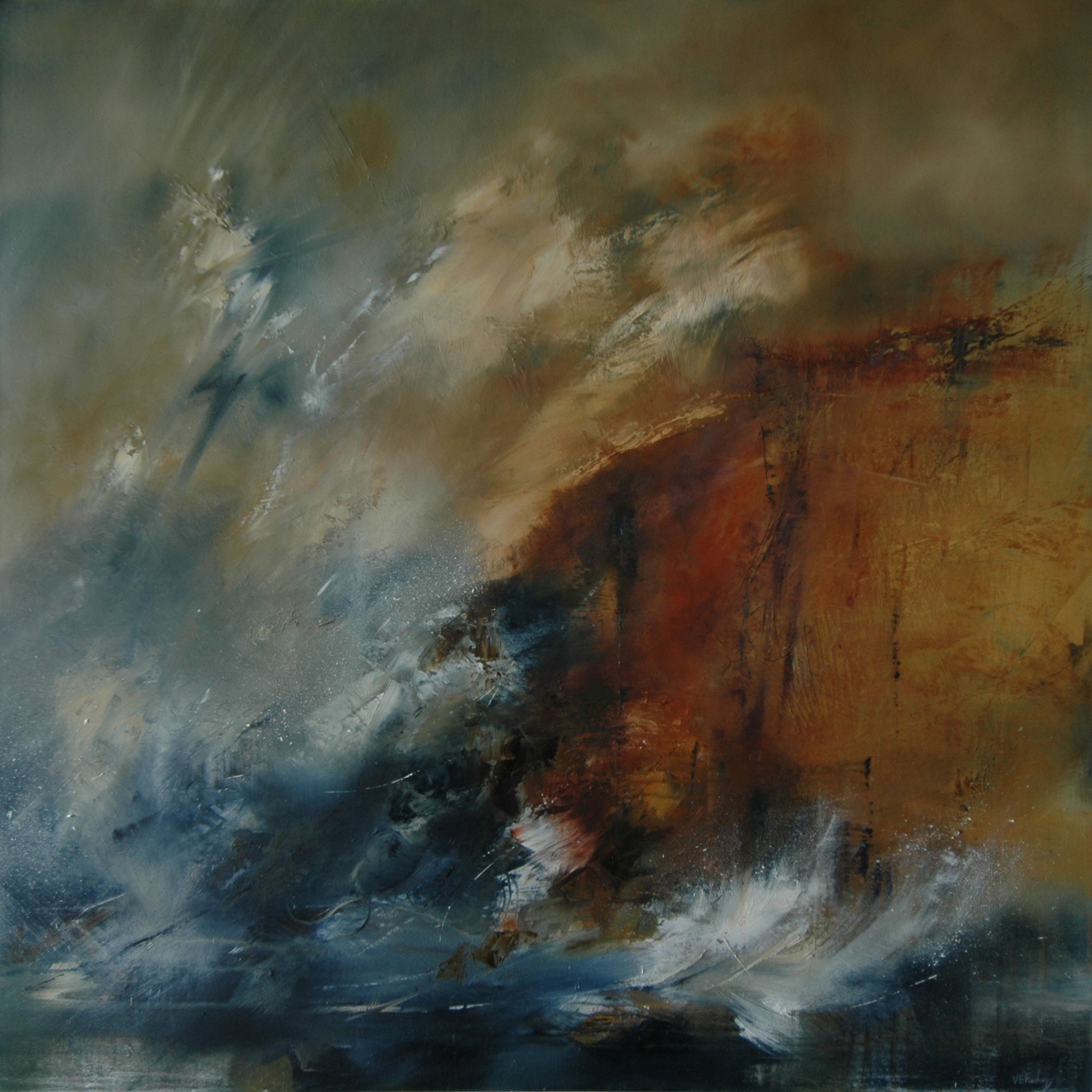 Vicky Finding - Erosion - oil on canvas - 92cm x 92cm.jpg