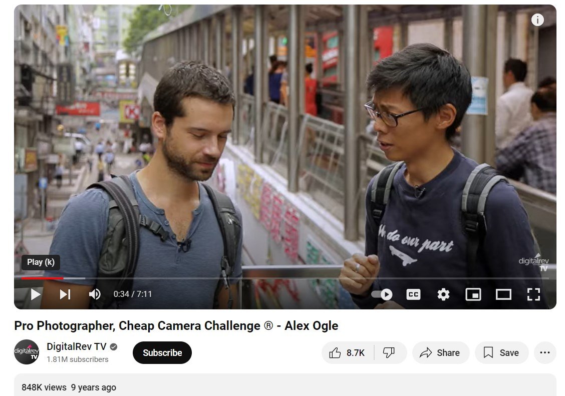 Cheap Camera Challenge