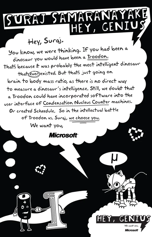  Full page personalized college newspaper ad example. 