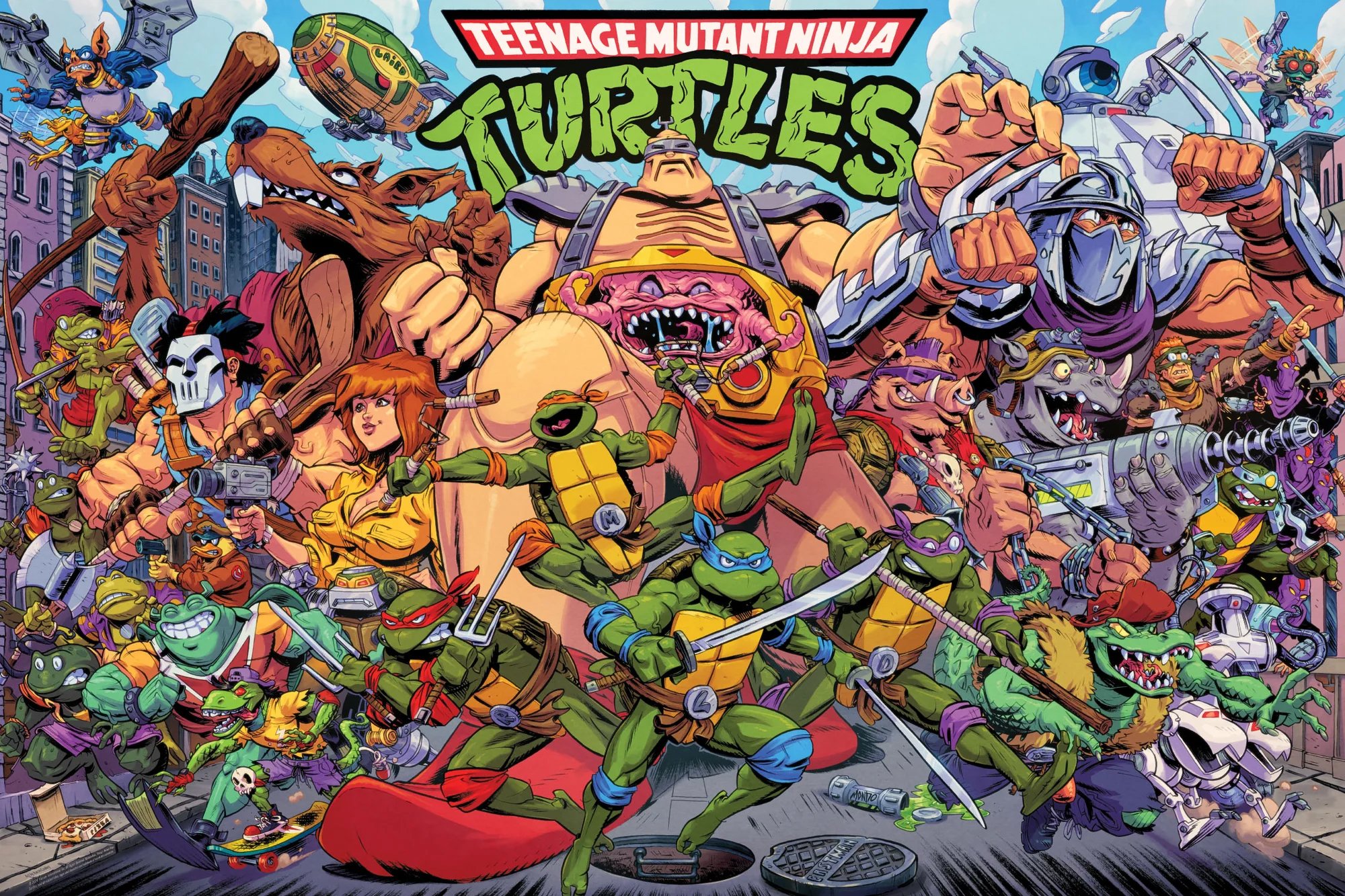 Teenage Mutant Ninja Turtles by Aaron Conley