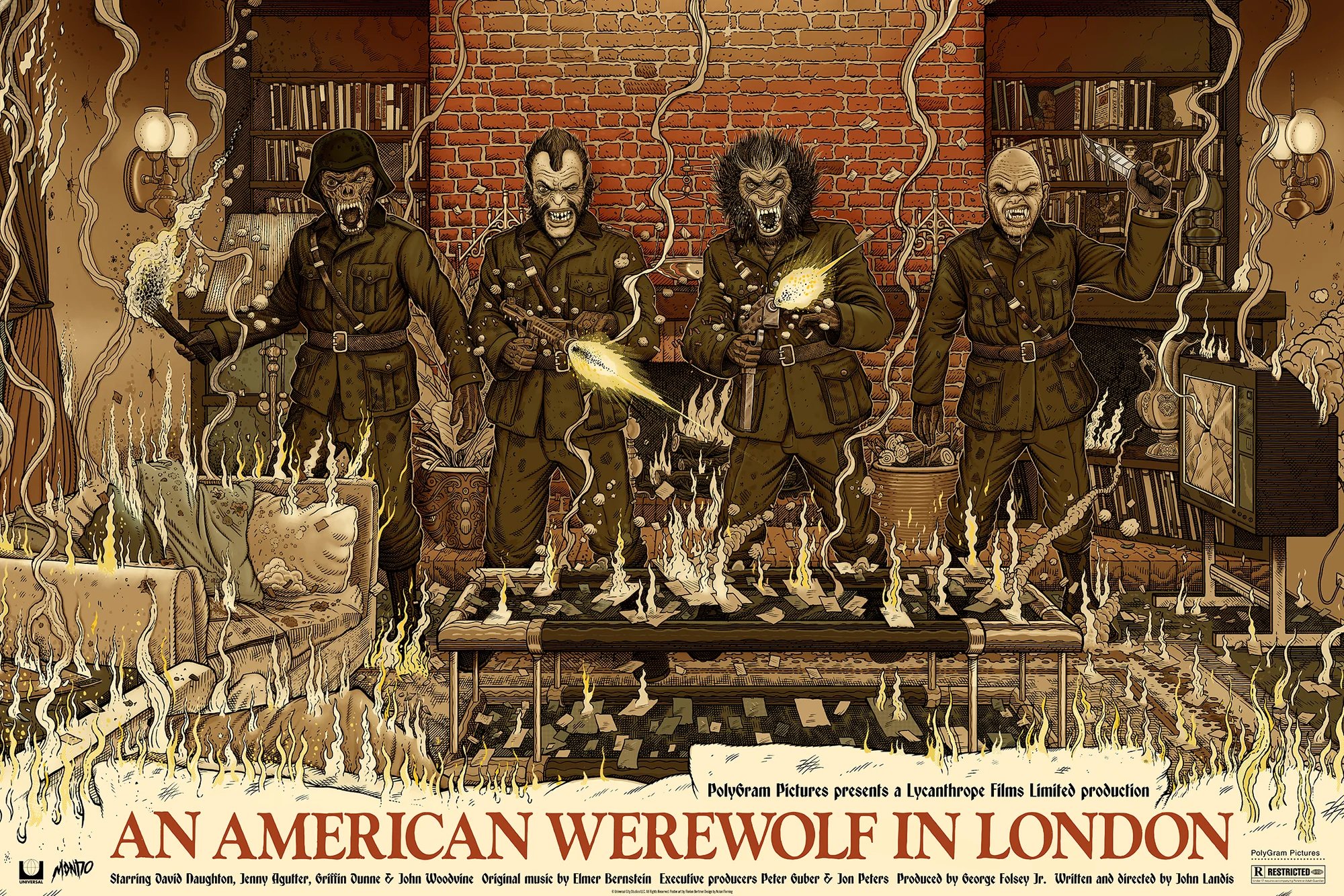 America Werewolf in London by Florian Bertmer