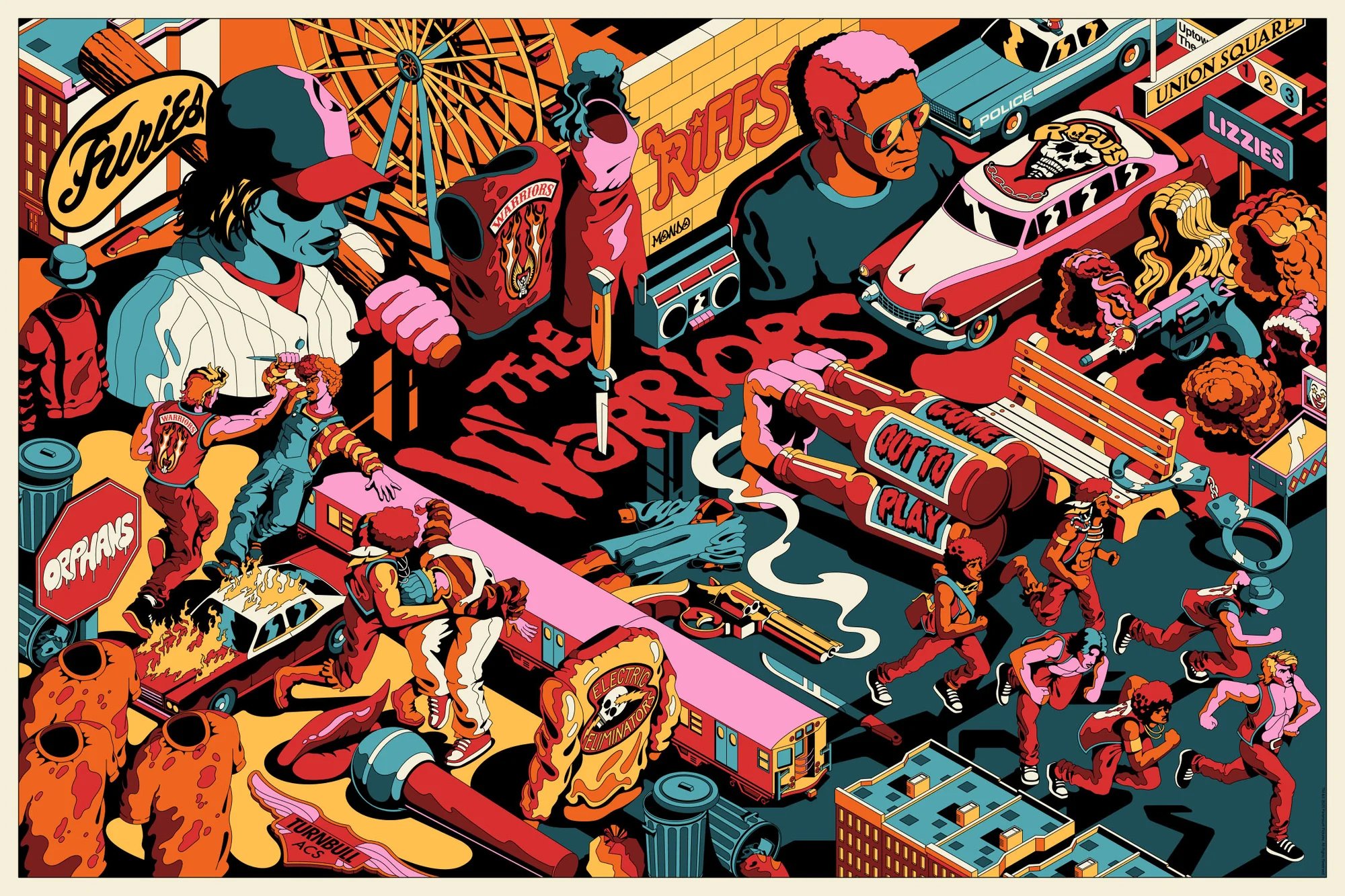 The Warriors by Dave Arcade