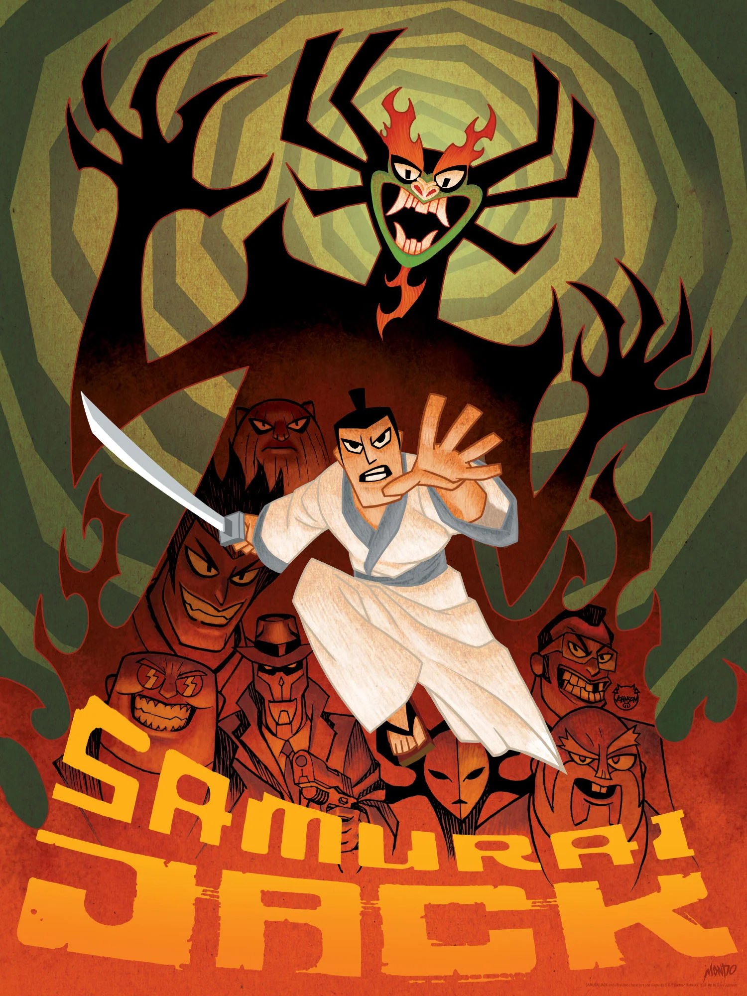 Samurai Jack by Dave Johnson