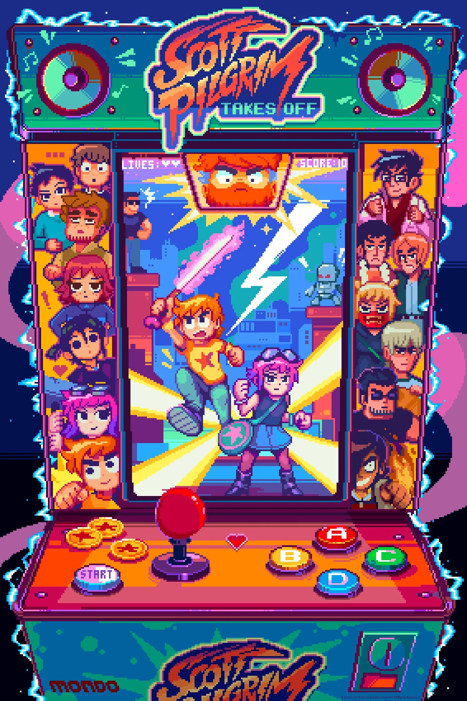 Scott Pilgrim Takes Off by Pixel Jeff