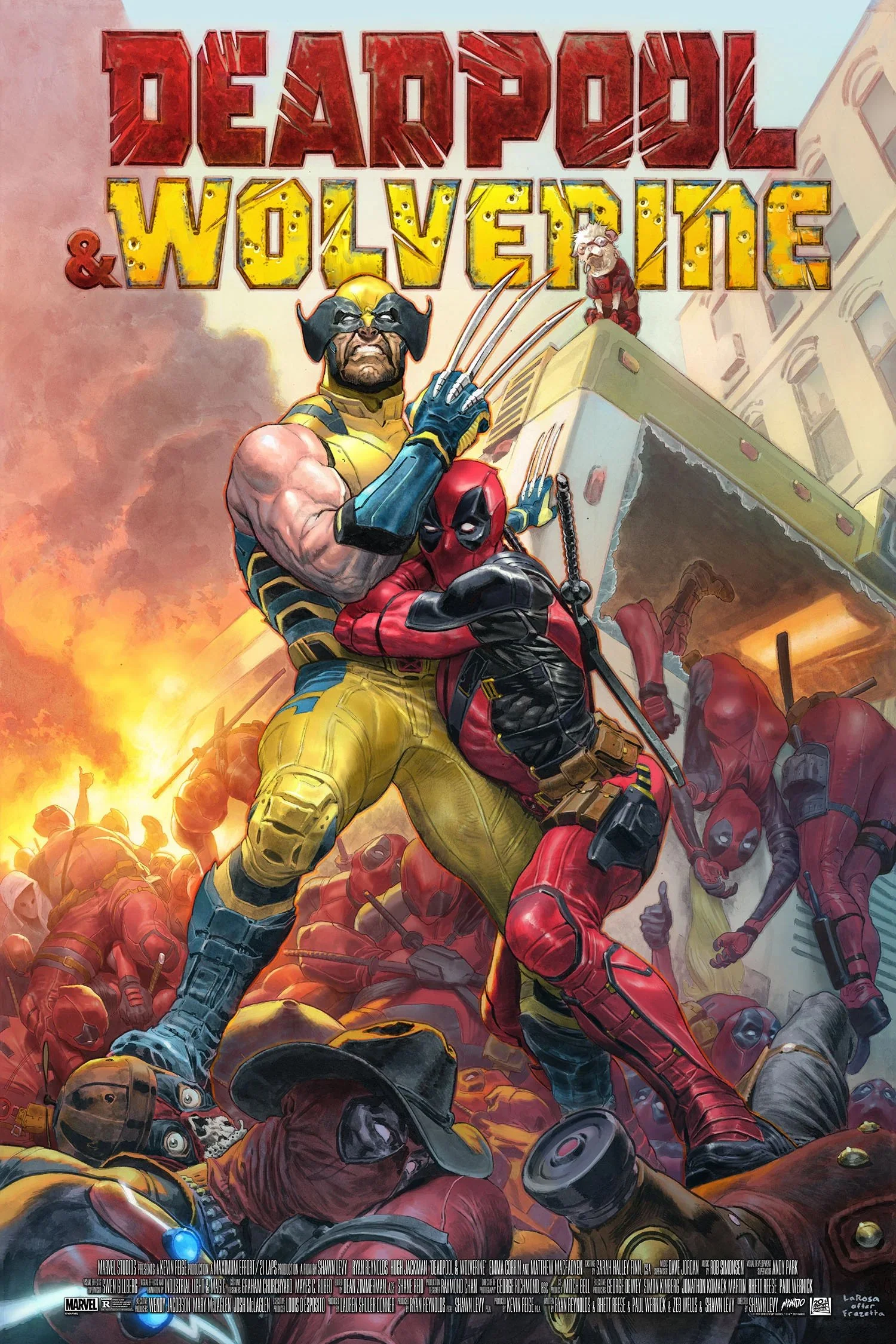 Deadpool & Wolverine by Lewis Larosa