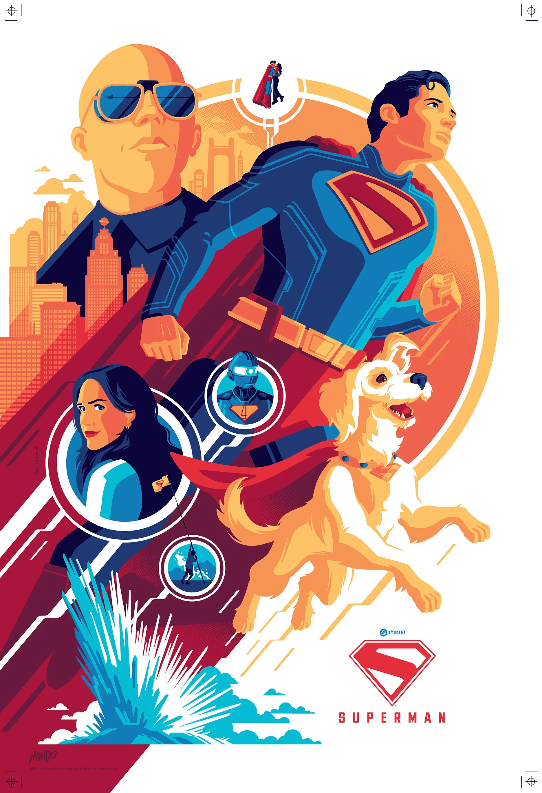 Superman by Tom Whalen