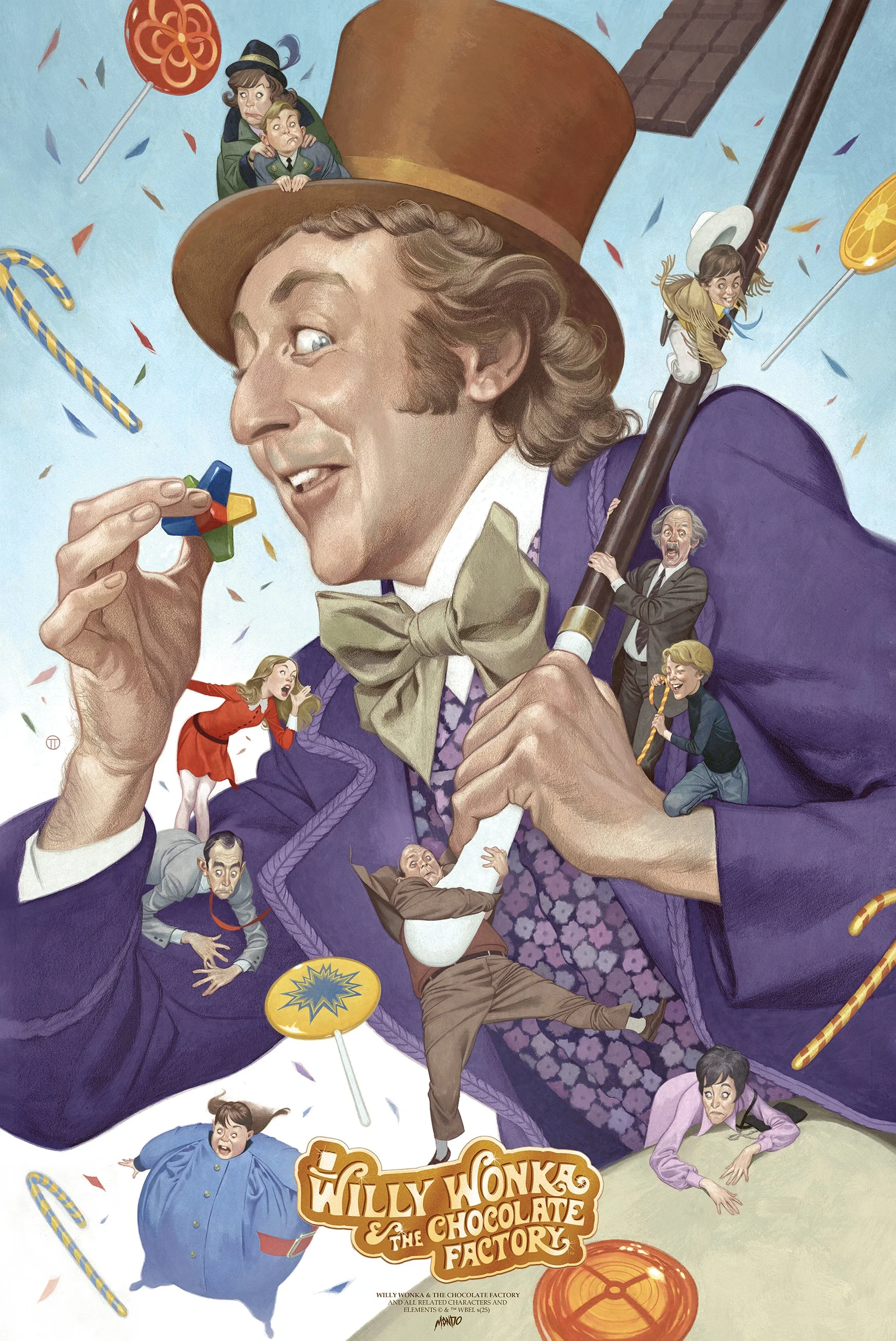 Willy Wonka & The Chocolate Factory by Julian Tedesco