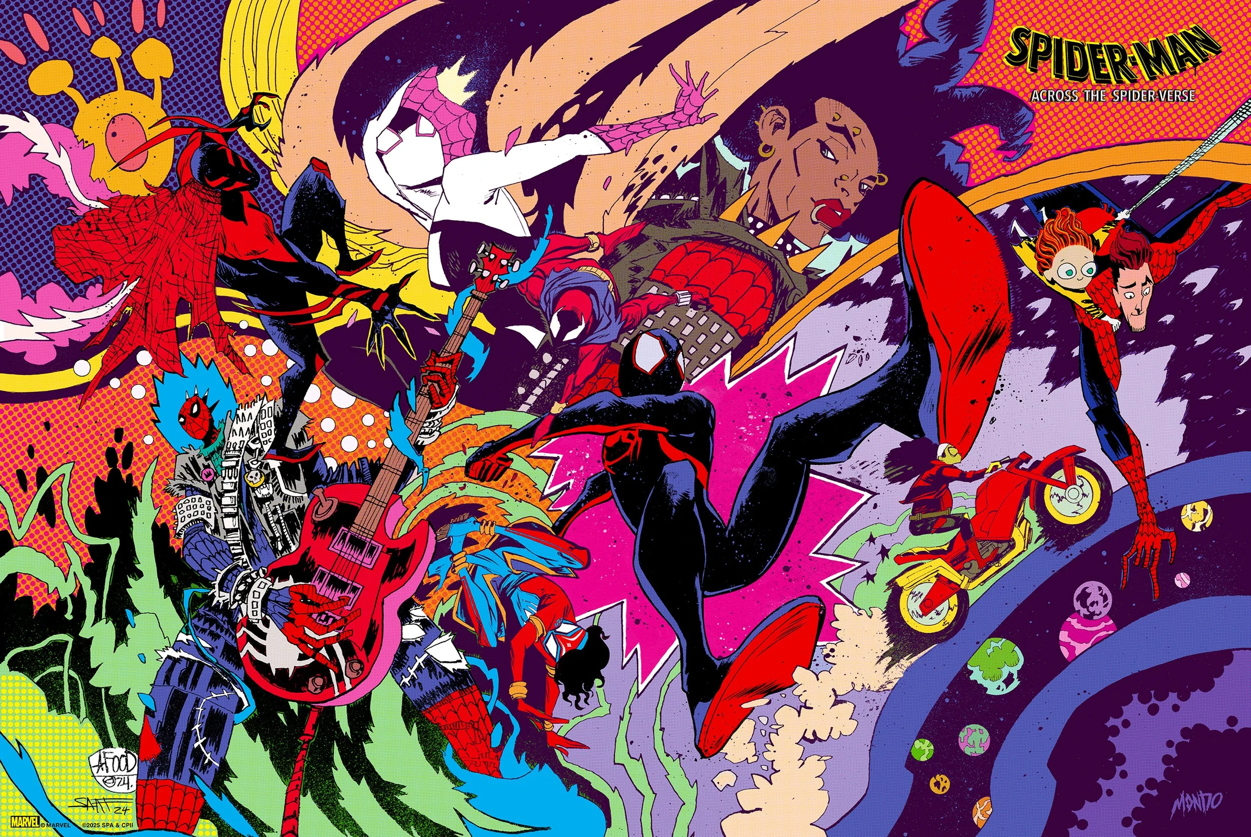 Spider-man: Across the Spider-Verse by Sanford Greene & Jim Mahfood