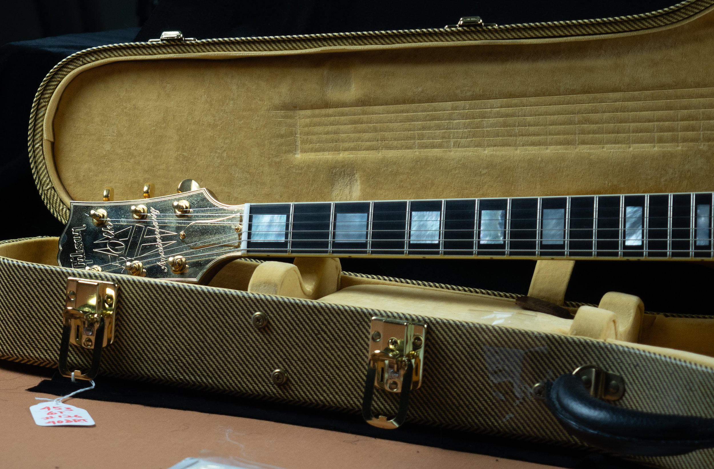 2007 Gibson ustom Shop 1957 LPB-7 Les Paul Custom Gold 50th 