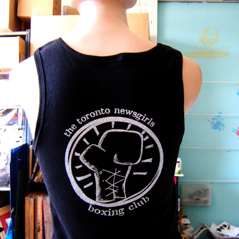 T-Shirts for Toronto Newsgirls Boxing Dreaming of having something printed?! Just contact me! 