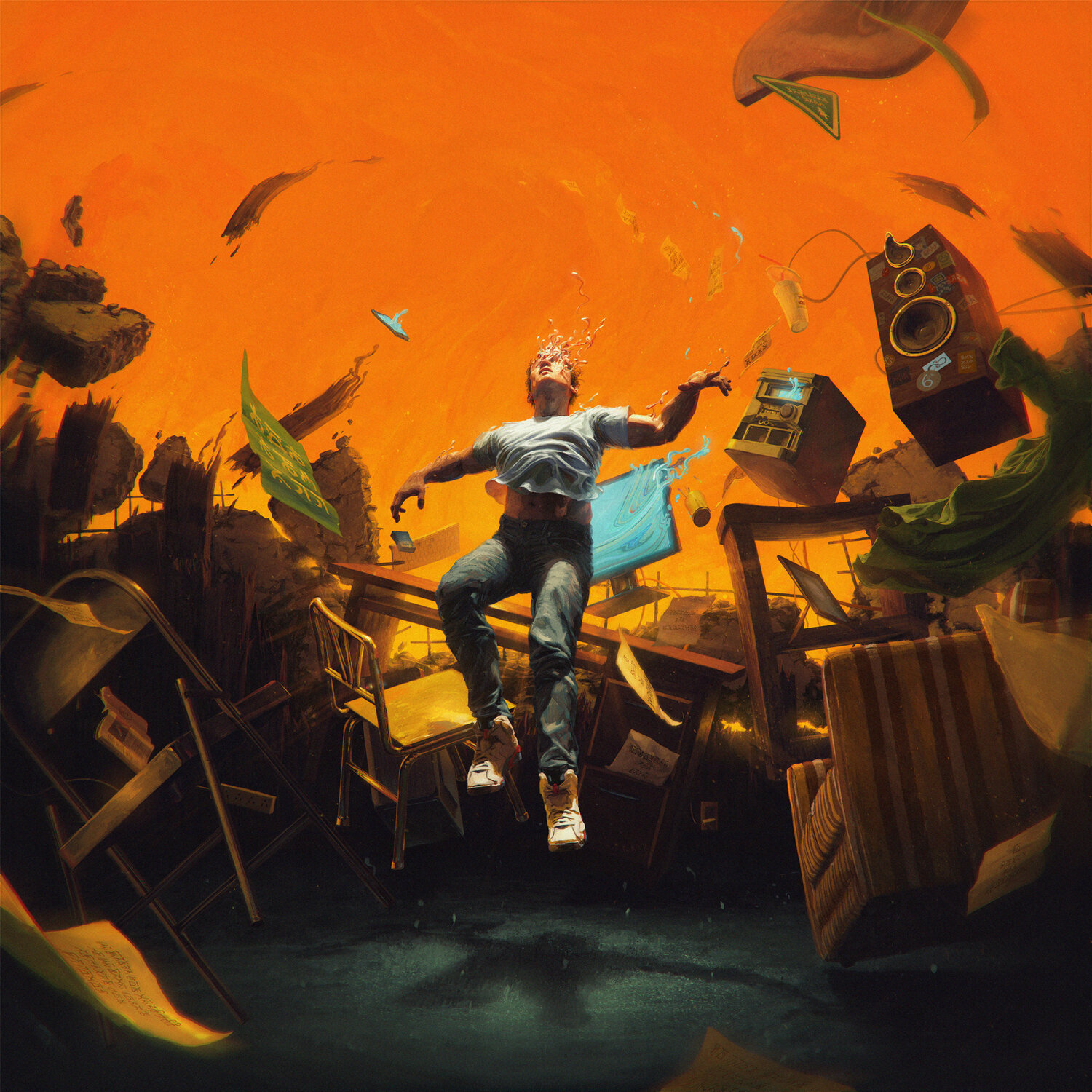 No Pressure - Album Cover — Sam Spratt No Pressure - Album Cover — Sam Spratt