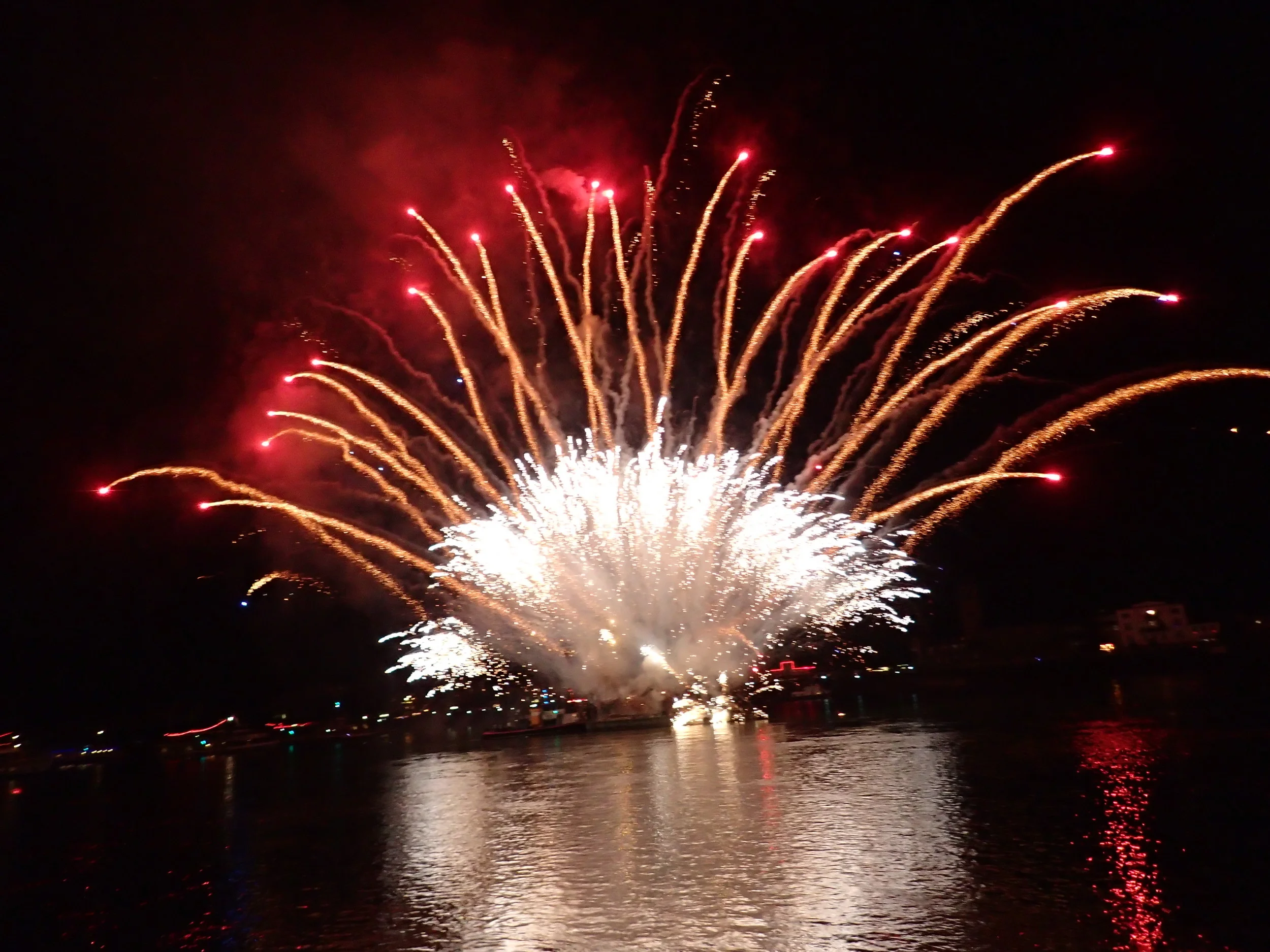 The Rhein in Flammen: Camping, wine, fireworks, and hiking along the Rhine River