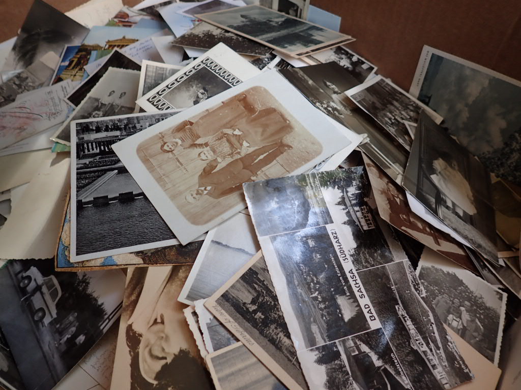 Some super old, hand-written postcards I found at a market in Berlin
