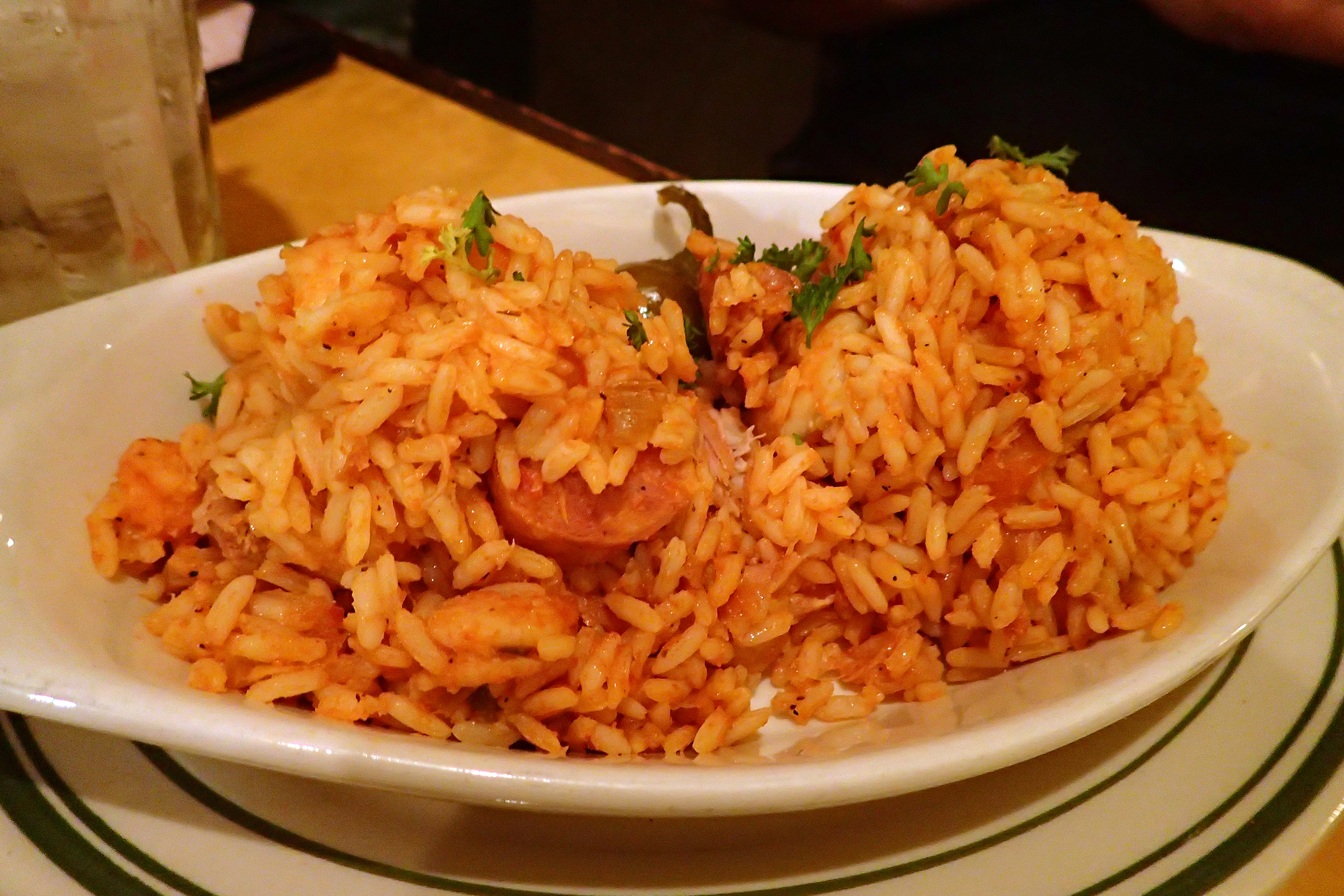 Creole jumbalaya from the Gumbo Shop