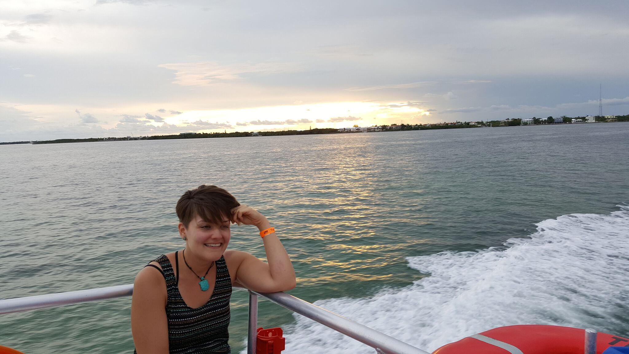 Resting up for some night snorkeling in the Florida Keys