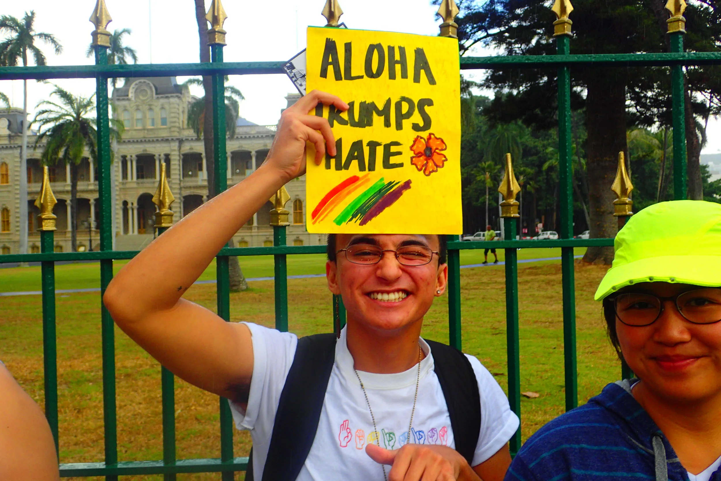 Honolulu Women's March: Aloha for All