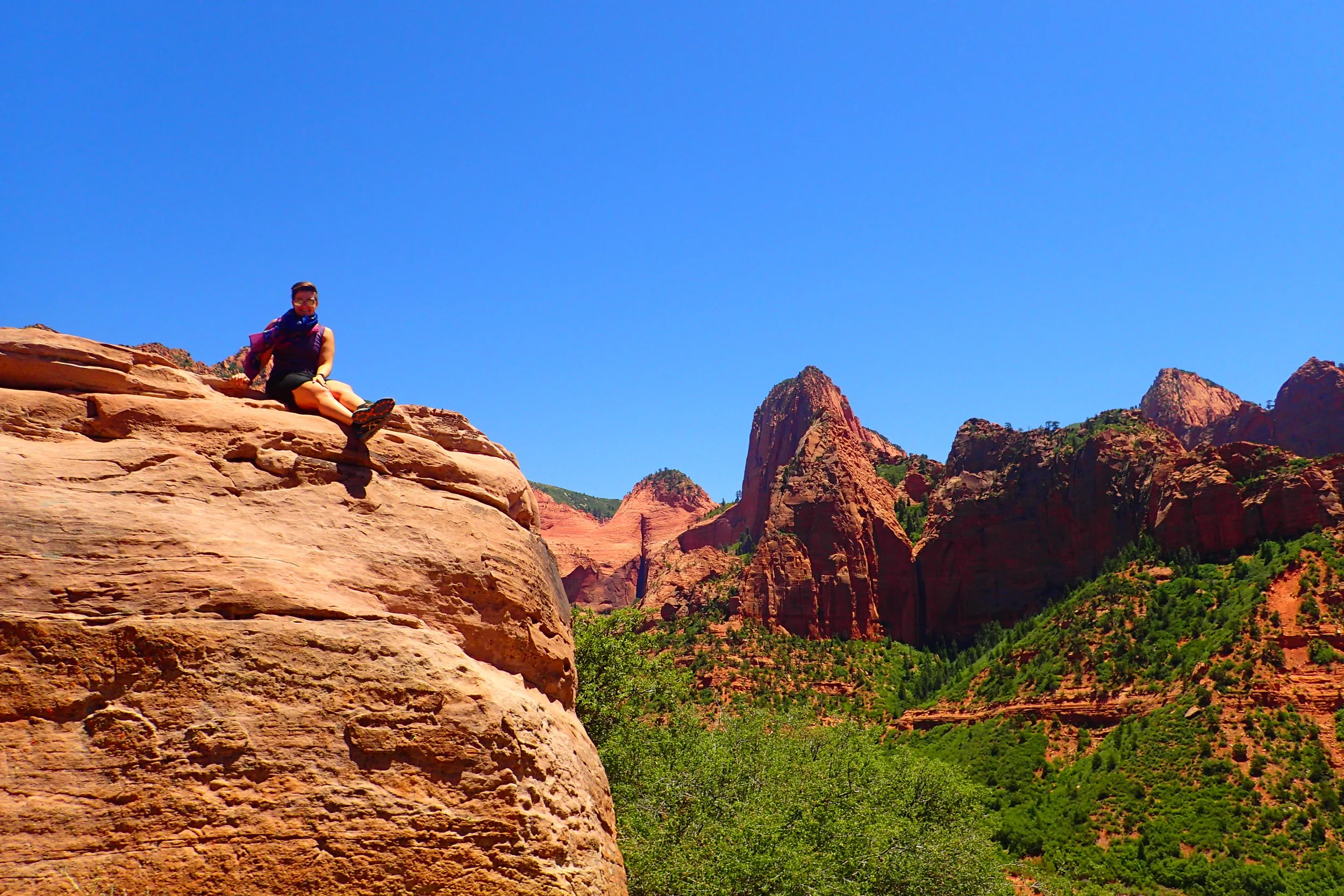 Solo Hiking & Exploring Kolob Canyons in Zion National Park