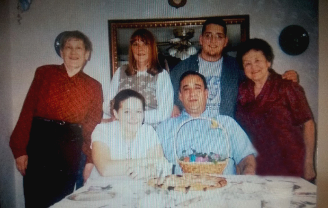 That's me on the bottom left and Wally on the right