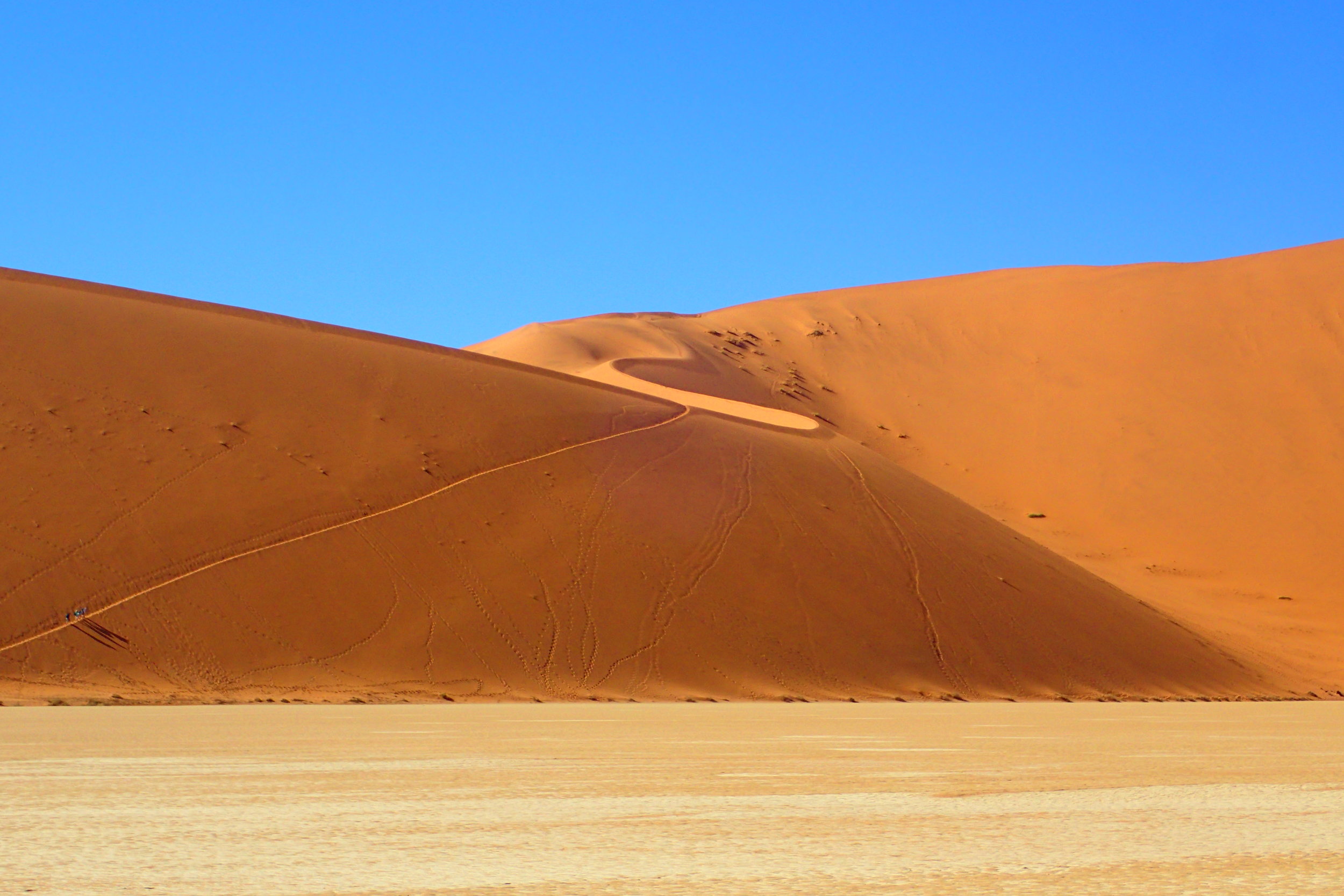 The famous "Big Daddy" dune in the Namib Desert