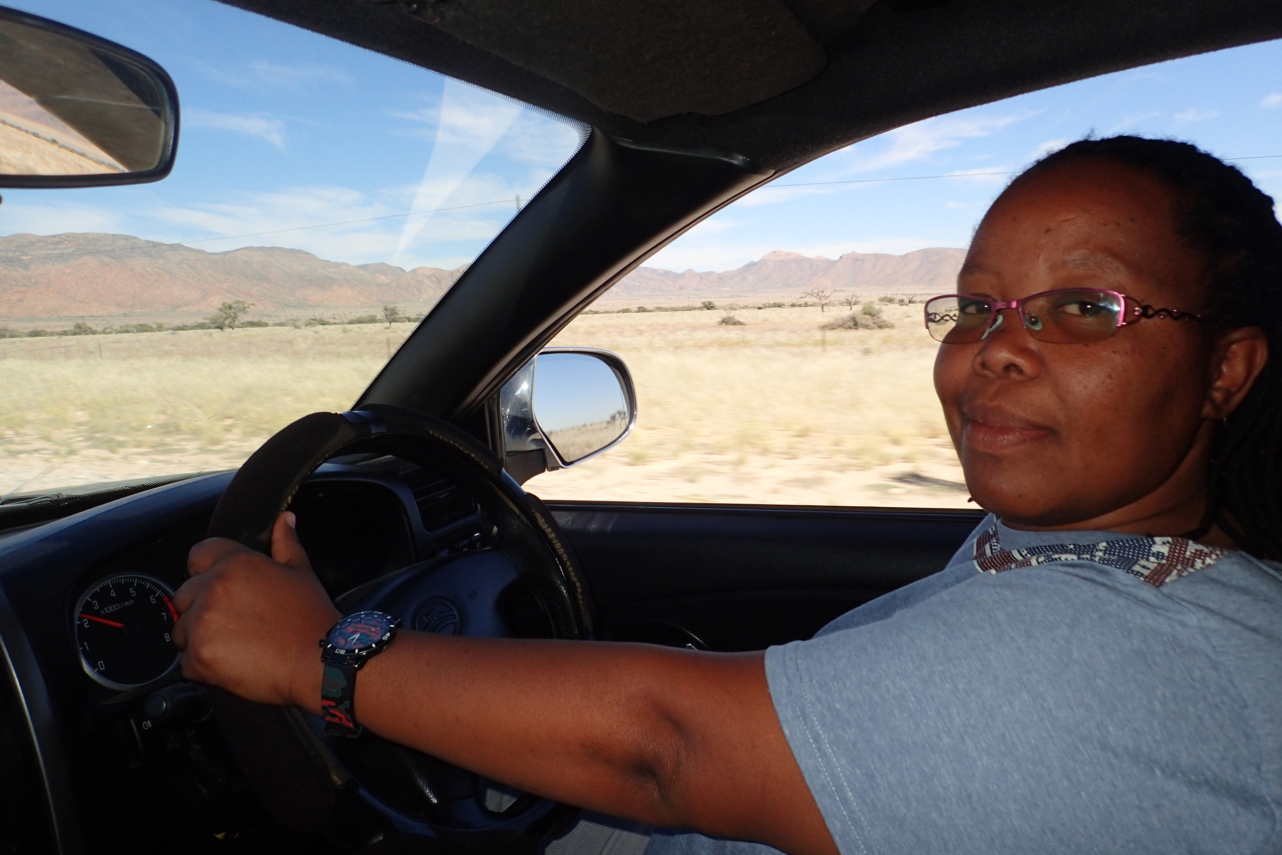 Tracey - my Sossusvlei guide!