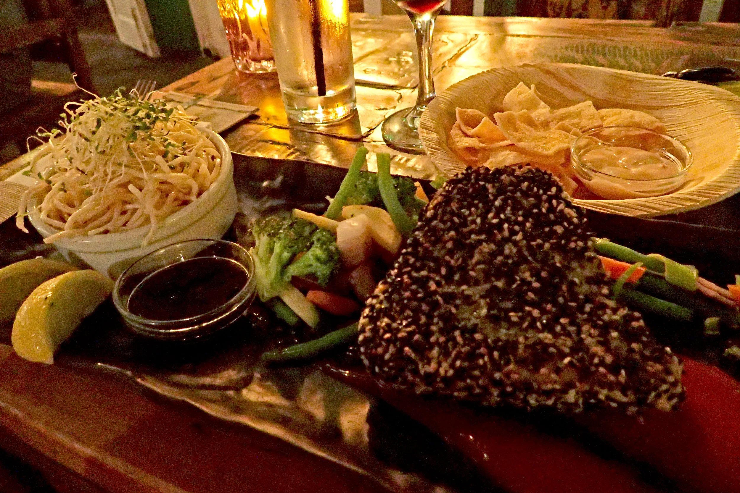 Dinner at Ginger’s in Willemstad