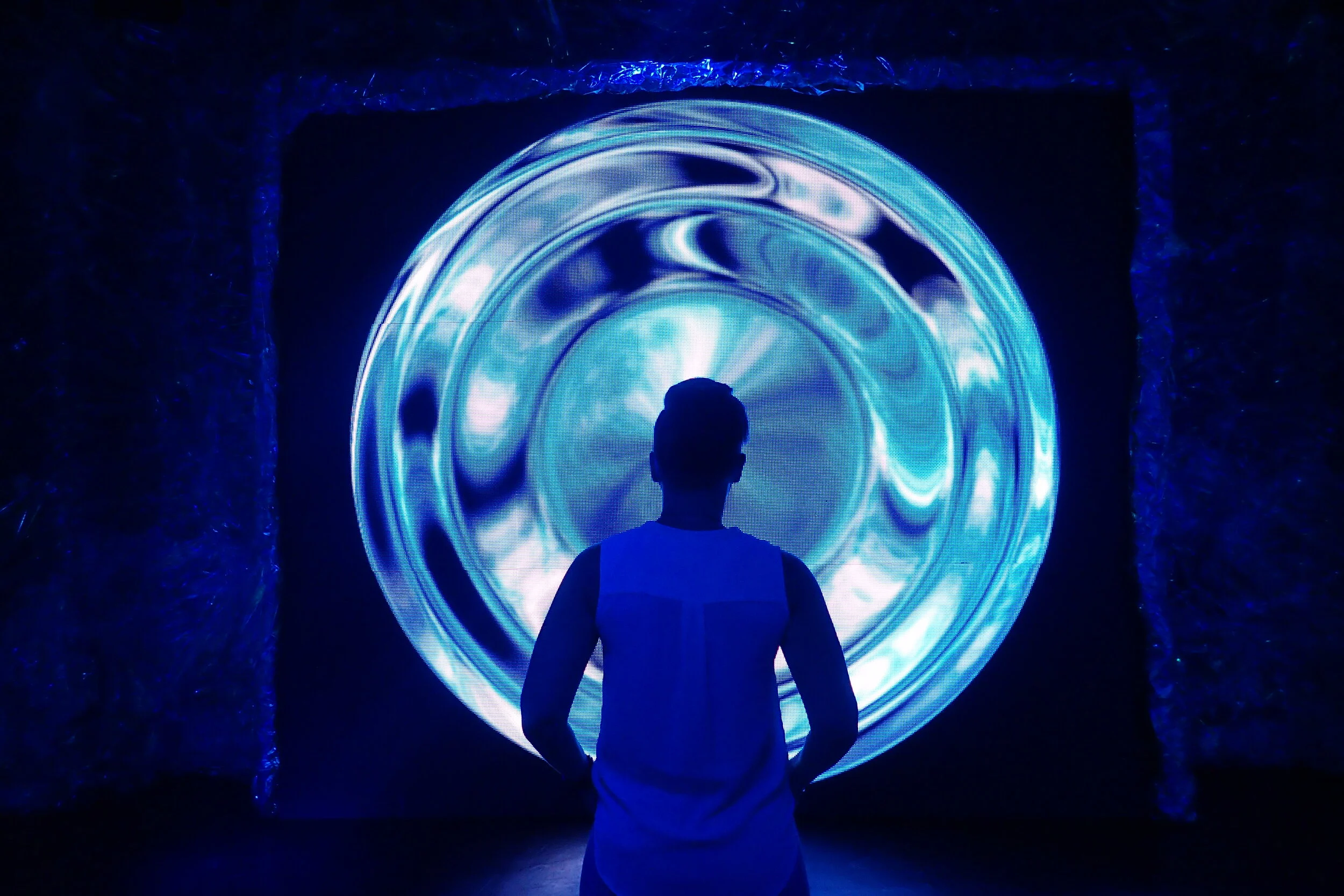 The Aqueous Exhibit at Artechouse Miami