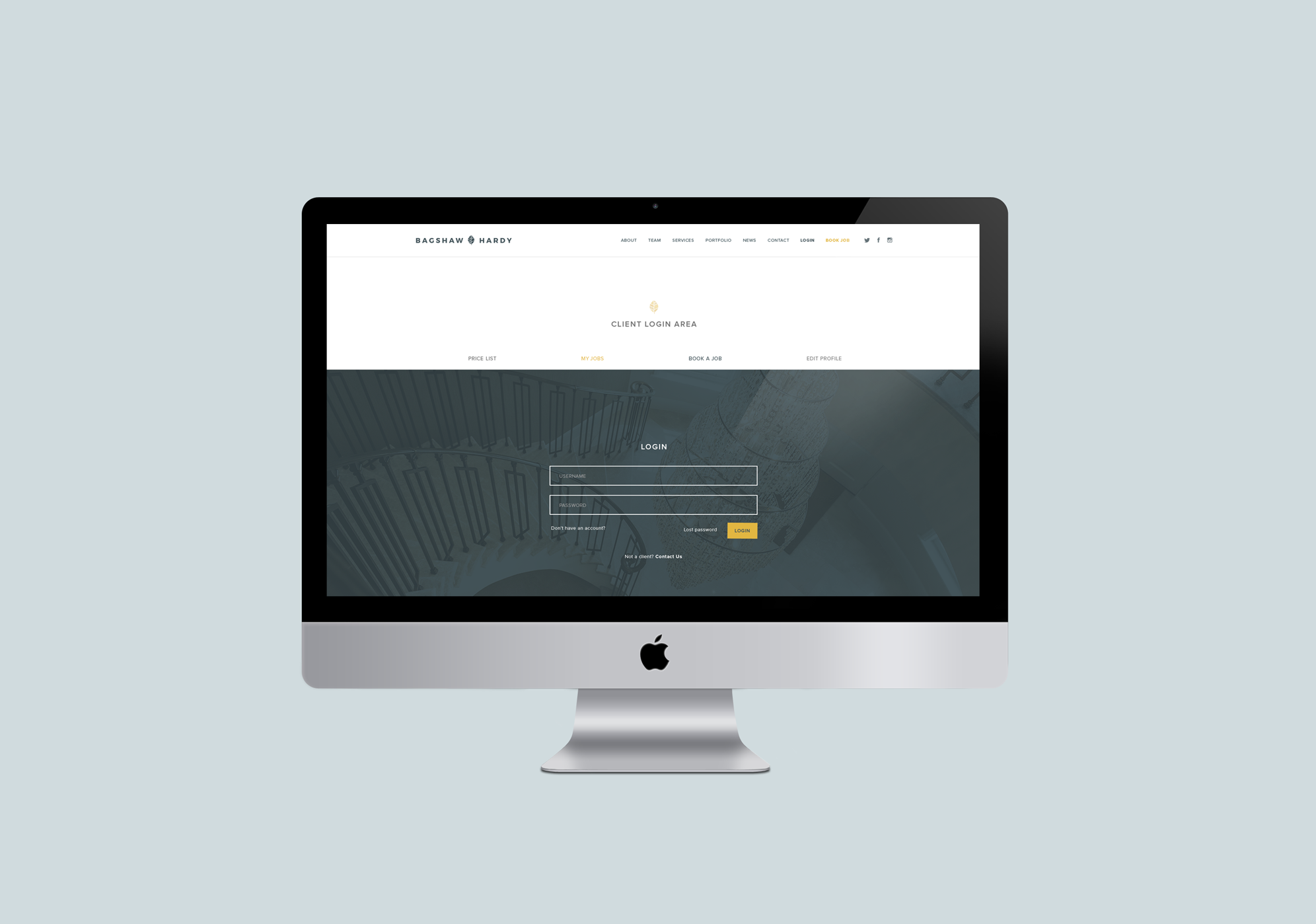  I worked alongside the lead designer to design the client login area. We had to consider various functionalities including previewing, sharing and downloading imagery, providing feedback or relaying queries through a message area and booking jobs th