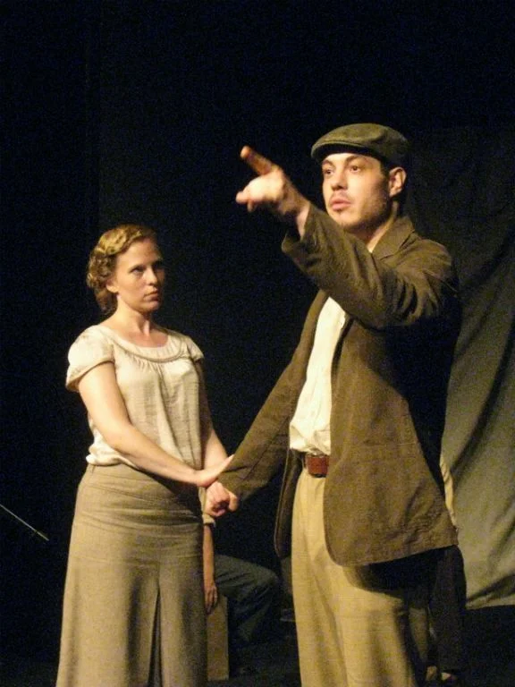 with Christopher Bischoff, photo by Lillian Wright