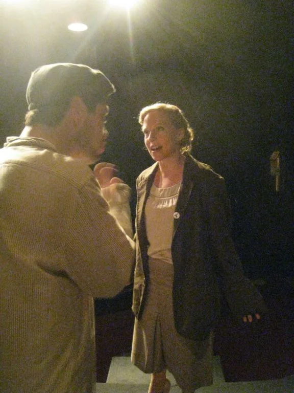 with Christopher Bischoff, photo by Lillian Wright