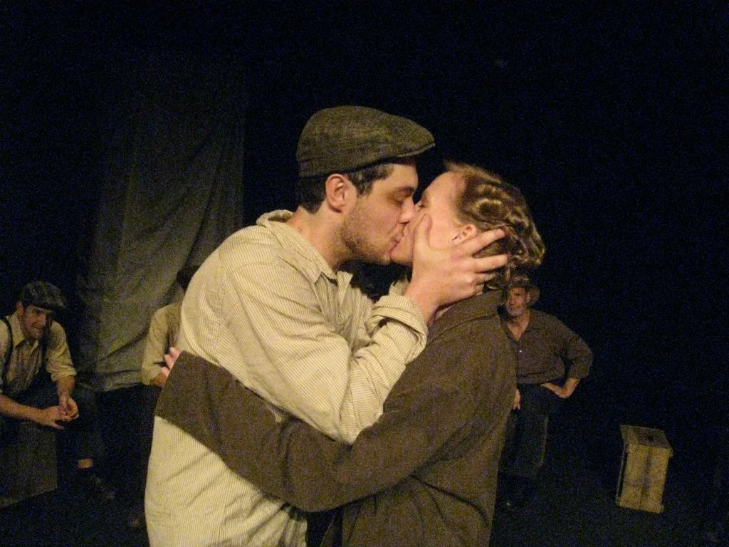 with Christopher Bischoff, photo by Lillian Wright