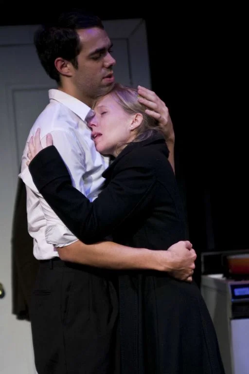 with Brandon Walker, photo by Ruth Sovronsky
