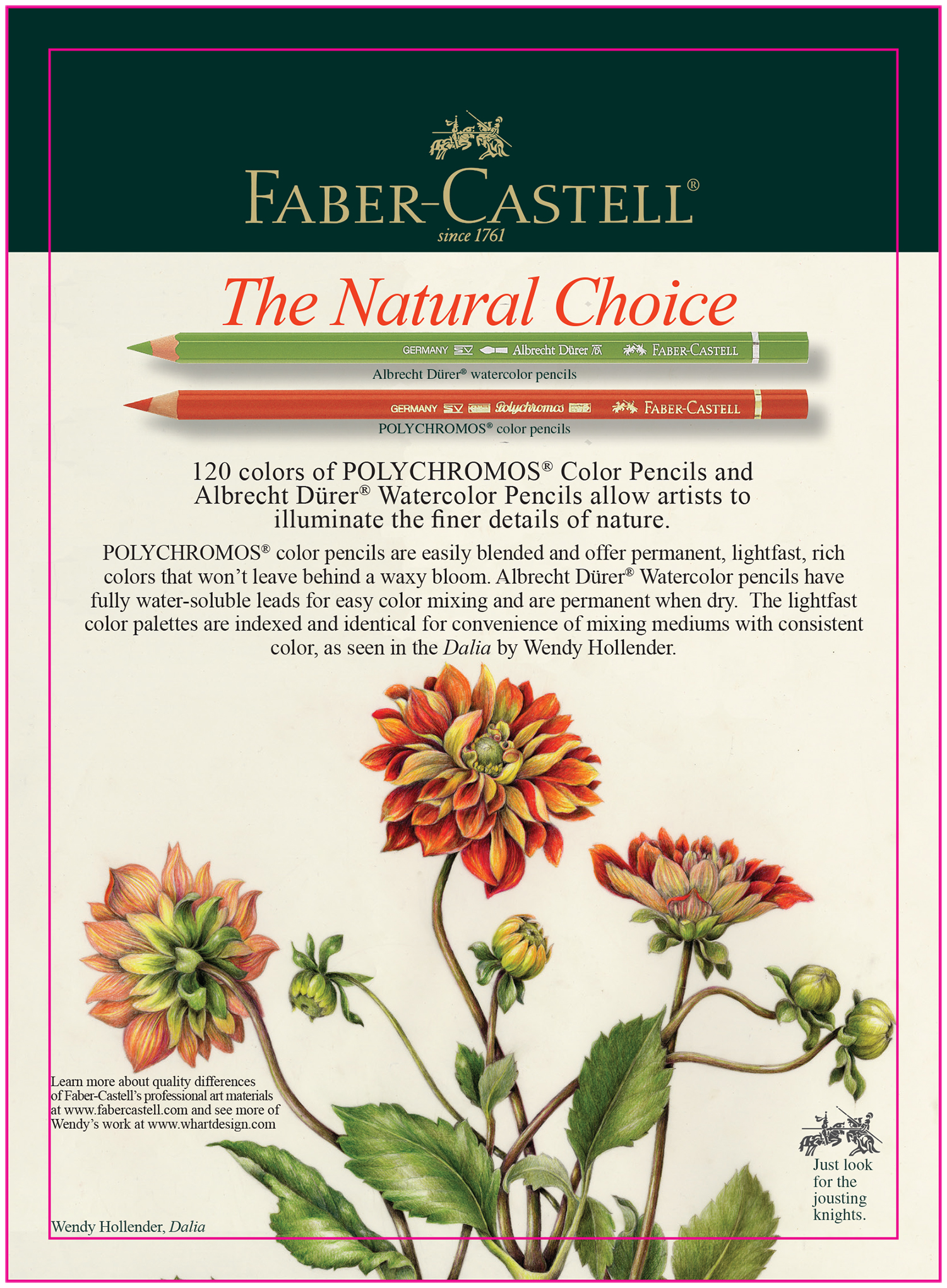 FABER-CASTELL 2010-present Illustrations for Faber-Castell's national advertising campaign.