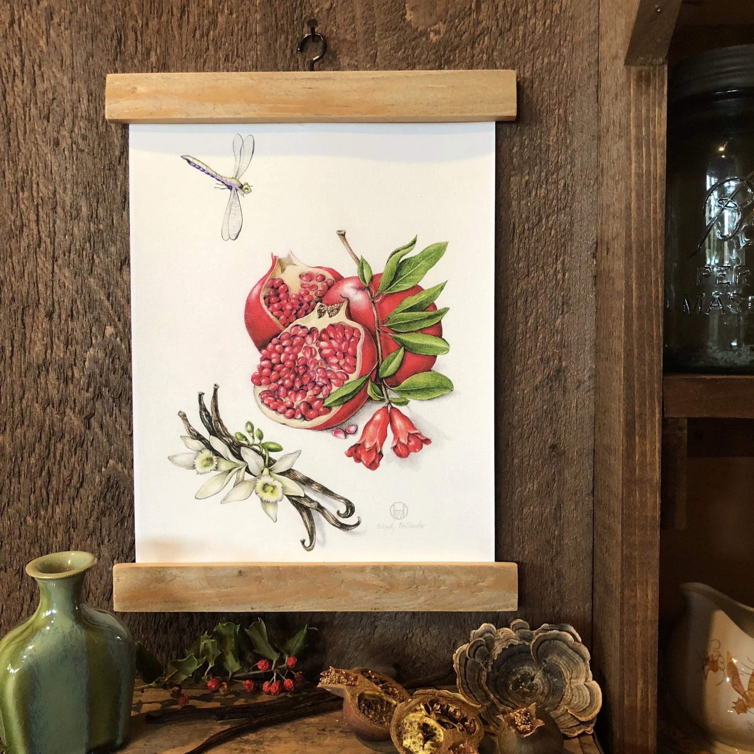 Pomegranate and Vanilla