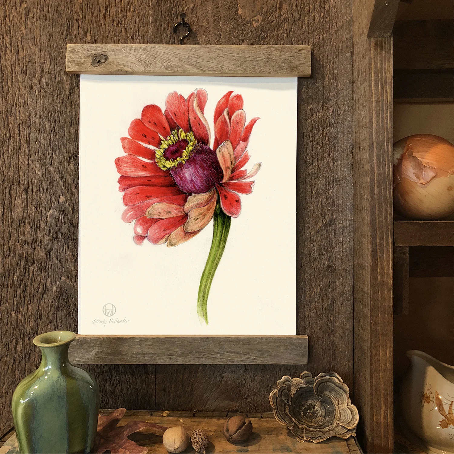 Zinnia Red