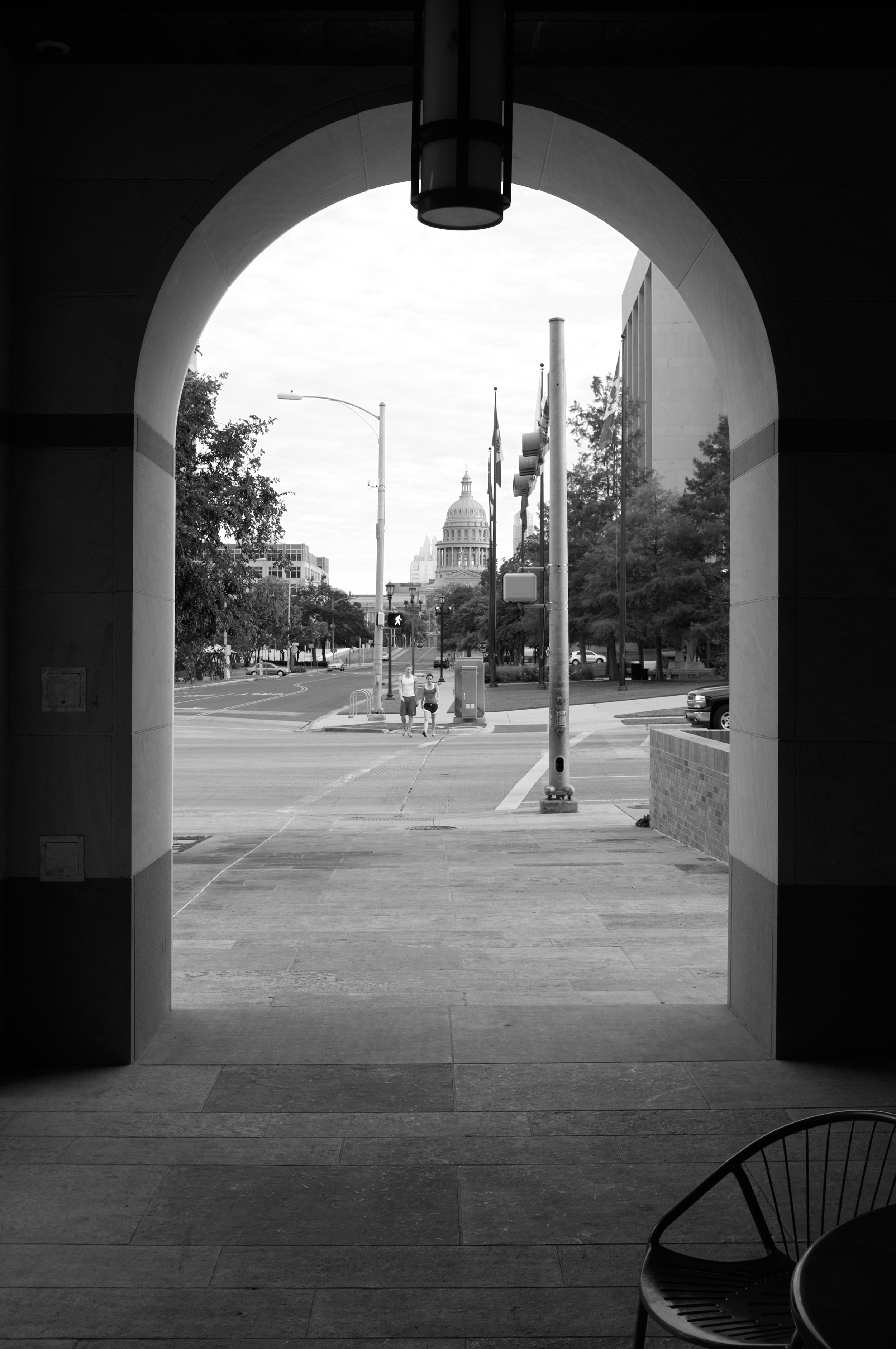 View Down Congress from Blanton